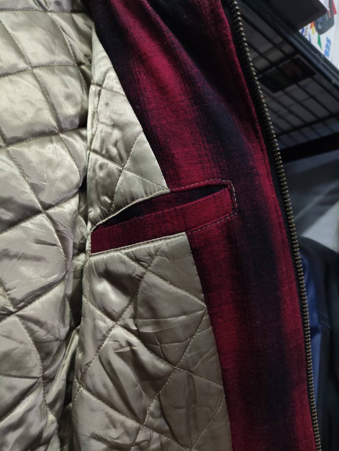 Japanese Brand Vtg Thanal Standard " Fuck The Rules " Leathers Wool Jacket Size US M / EU 48-50 / 2 - 11 Thumbnail