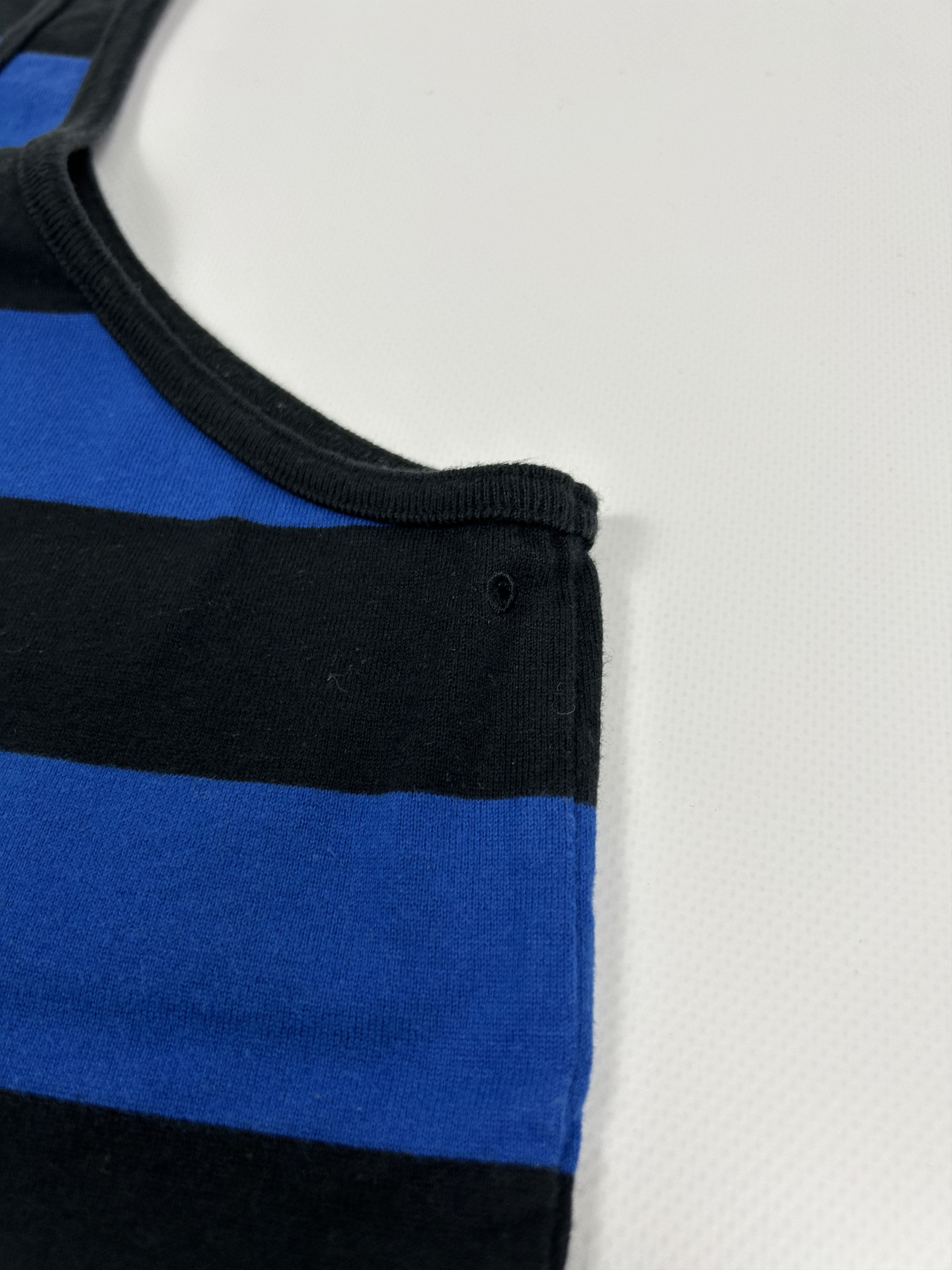 Number (N)ine N(N) SS2003 touch me i'm sick striped tank top Size US L / EU 52-54 / 3 - 5 Thumbnail