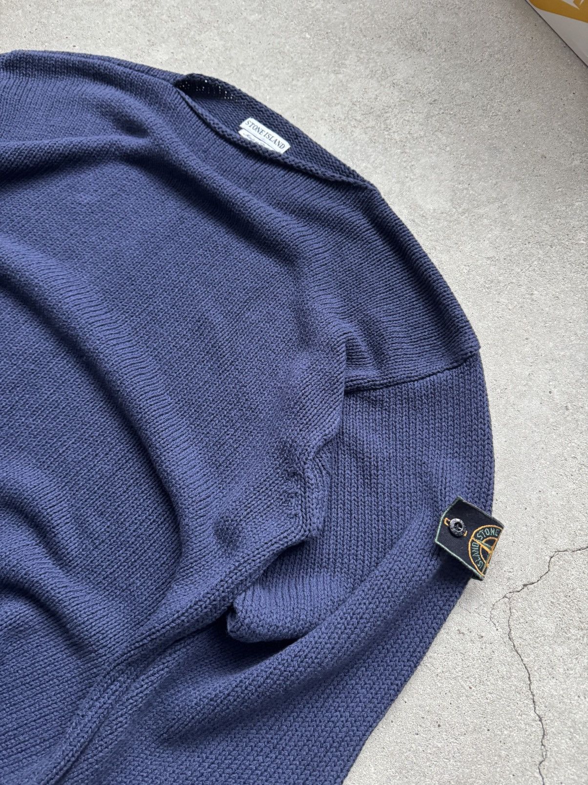 Stone Island RARE 1984 Vintage Stone Island Knit Sweater Size US XXL / EU 58 / 5 - 8 Thumbnail