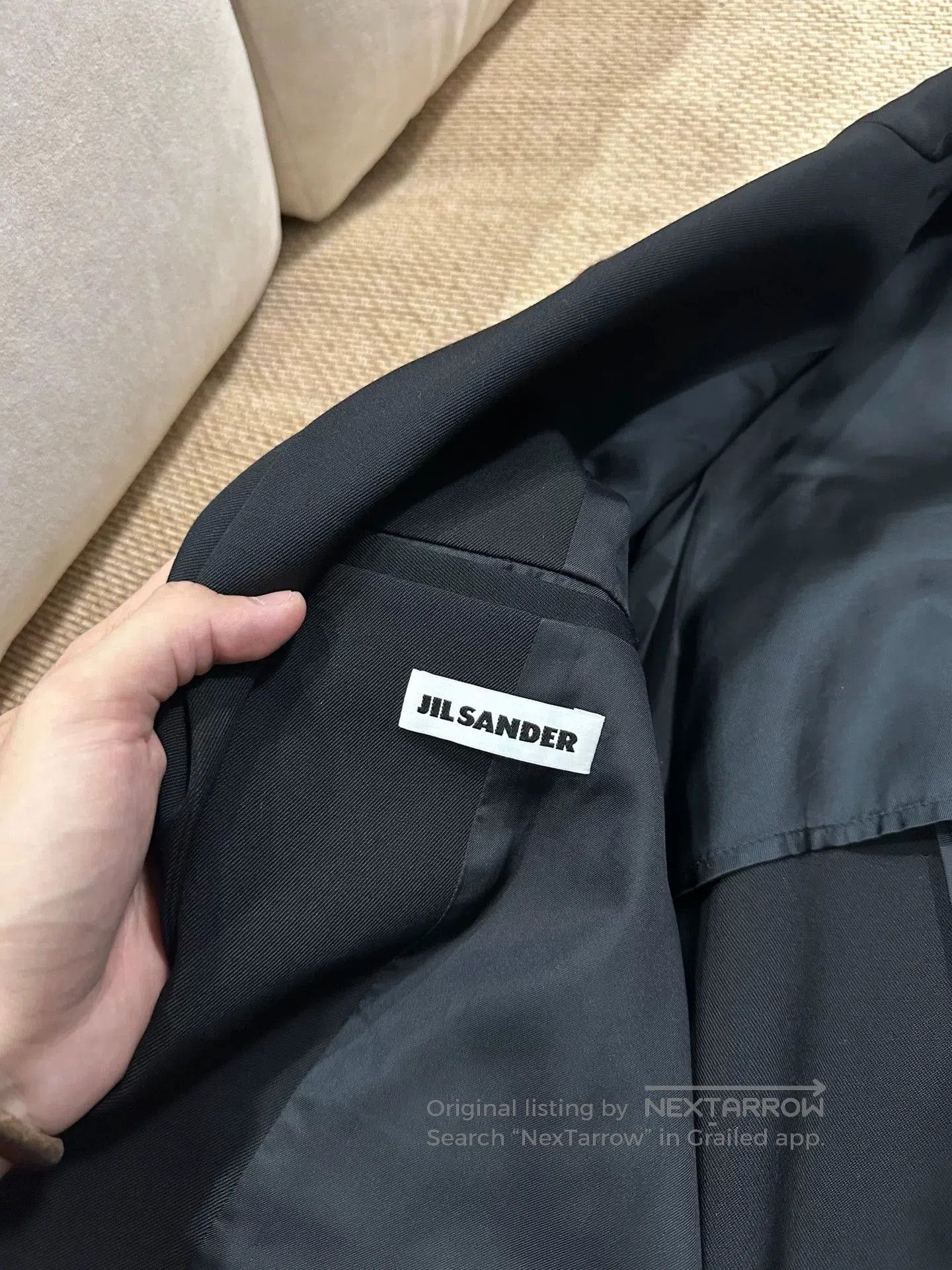 Jil Sander Jil Sander Loose Fit Blazer Jacket. Size US L / EU 52-54 / 3 - 5 Thumbnail