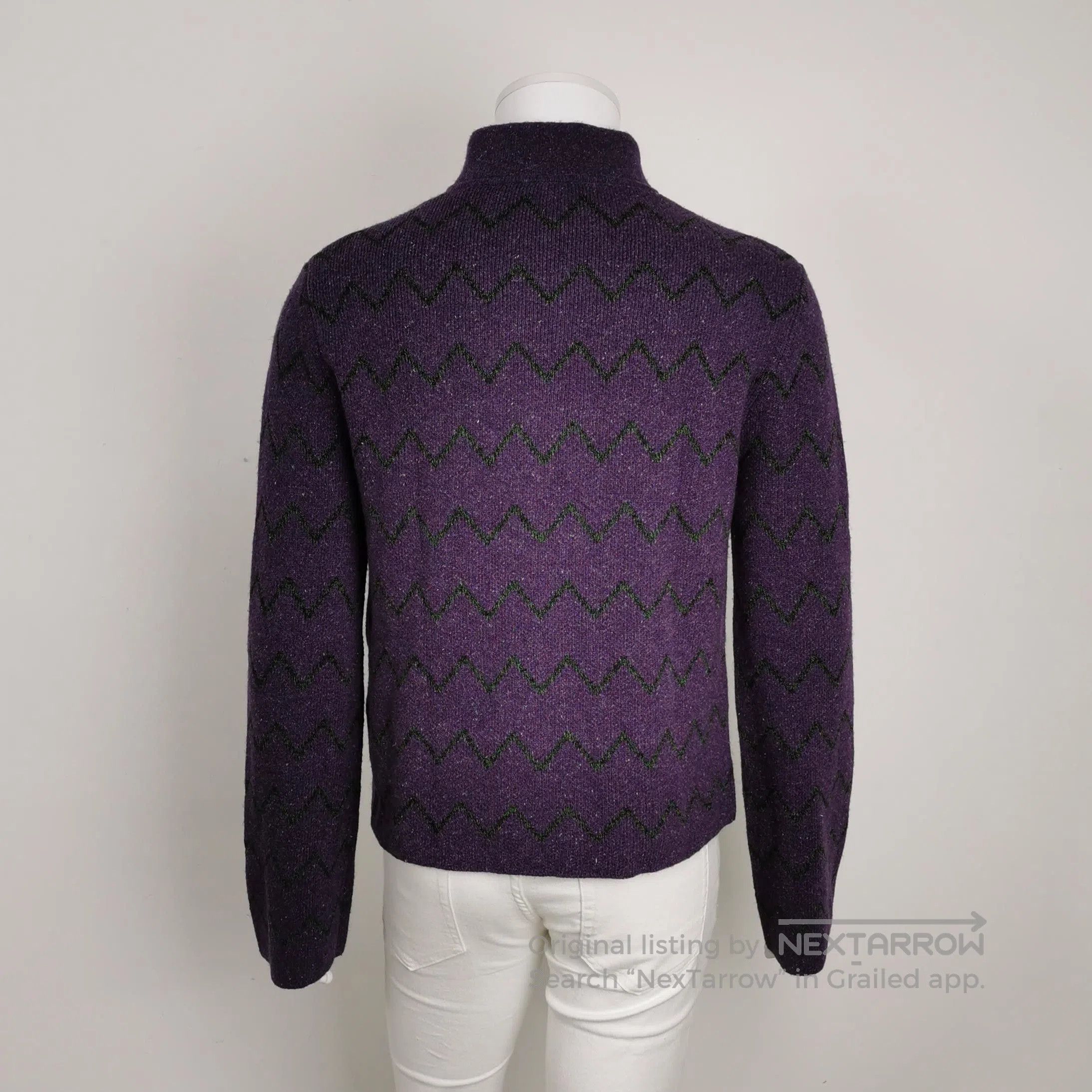 Acne Studios Acne Studios Solid V-Neck Knit Shirt S. Size US 38 / EU 54 - 5 Thumbnail