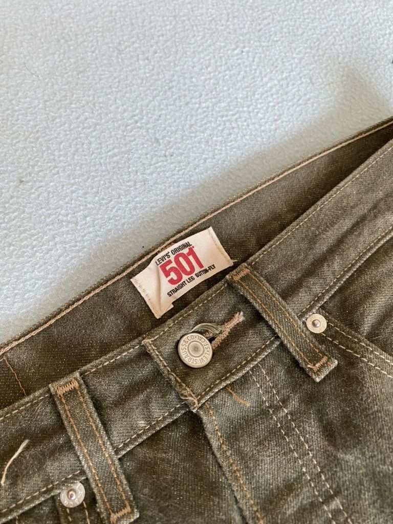 Levi's Vintage Clothing Levis 501 Military Green Size US 32 / EU 48 - 2 Thumbnail