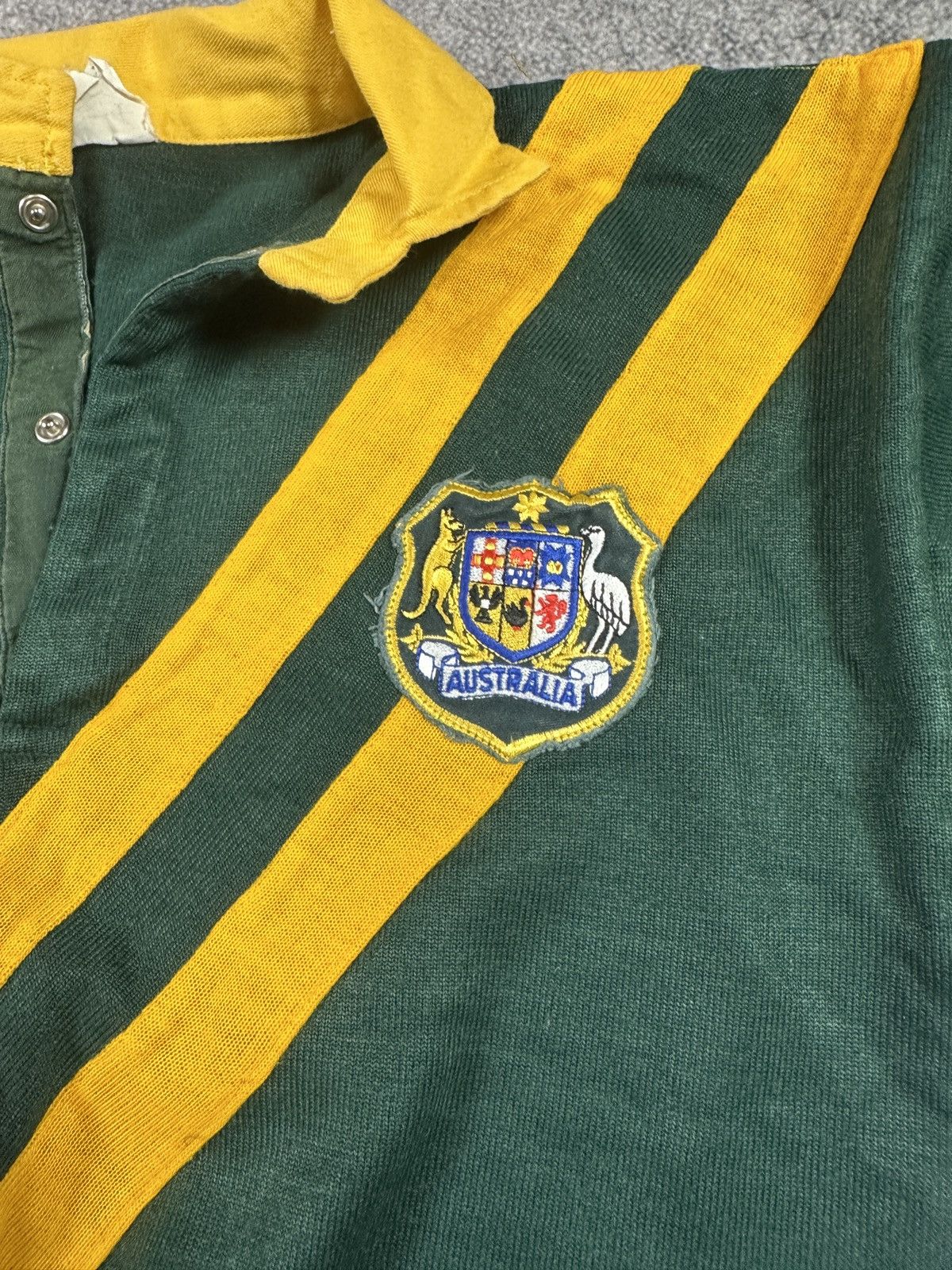 Vintage Vintage 90s Australia Rugby Jersey Very Rare Sportswear L Size US L / EU 52-54 / 3 - 9 Thumbnail