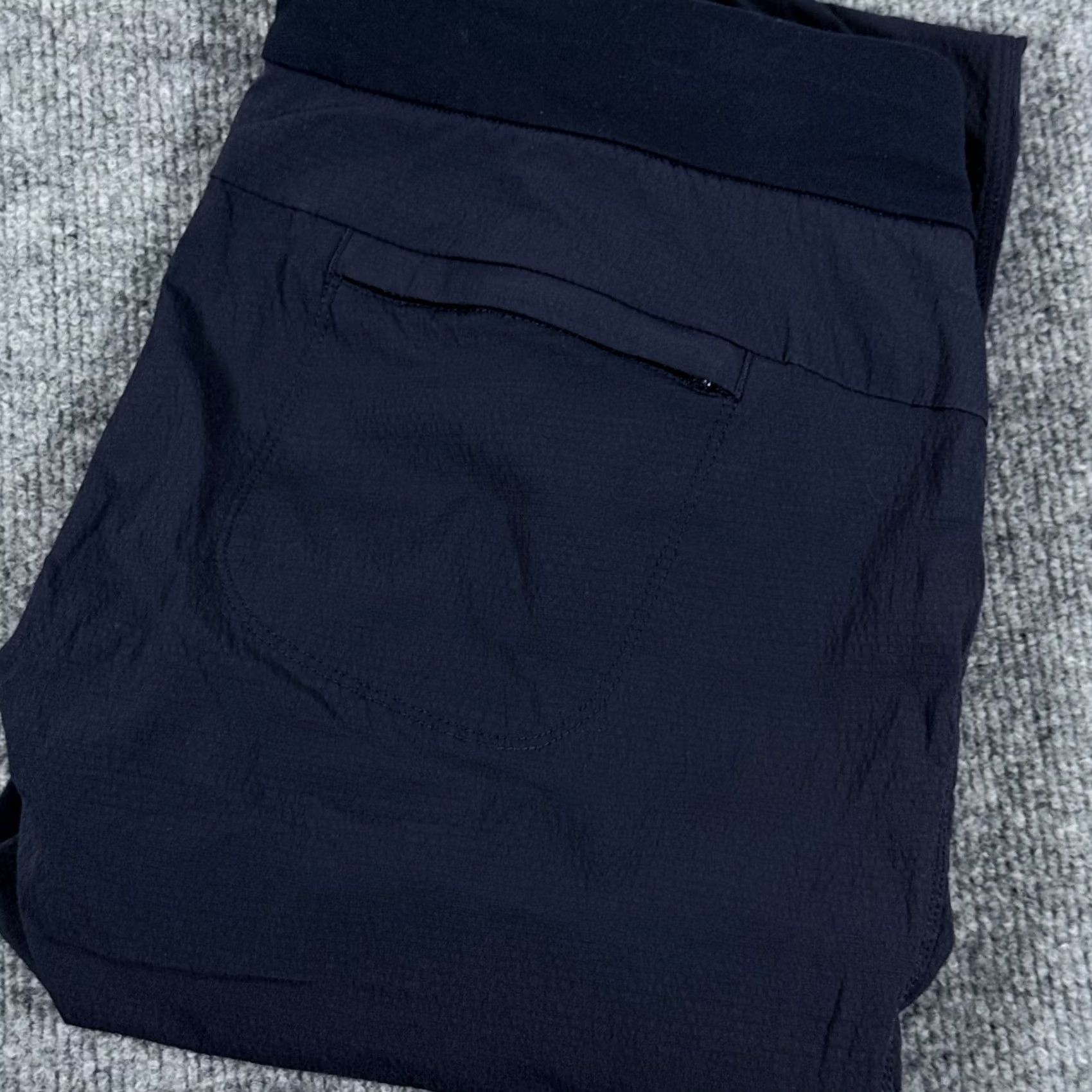 Athleta Athleta Pants Womens Small Navy Outdoor Trek Jogger Drawstring Stretch Nylon Athletic Size 28" / US 6 / IT 42 - 2 Thumbnail