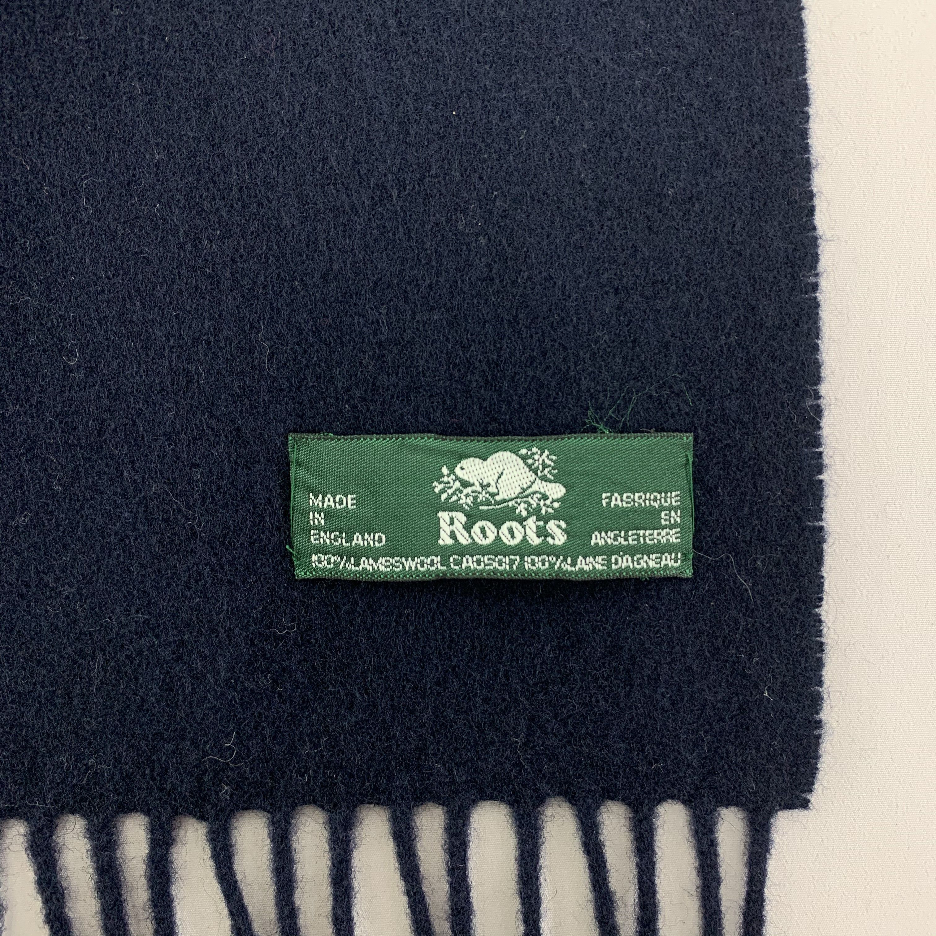Roots Roots Scarf Wool Muffler Neck Wrap BL4073A Size ONE SIZE - 4 Thumbnail