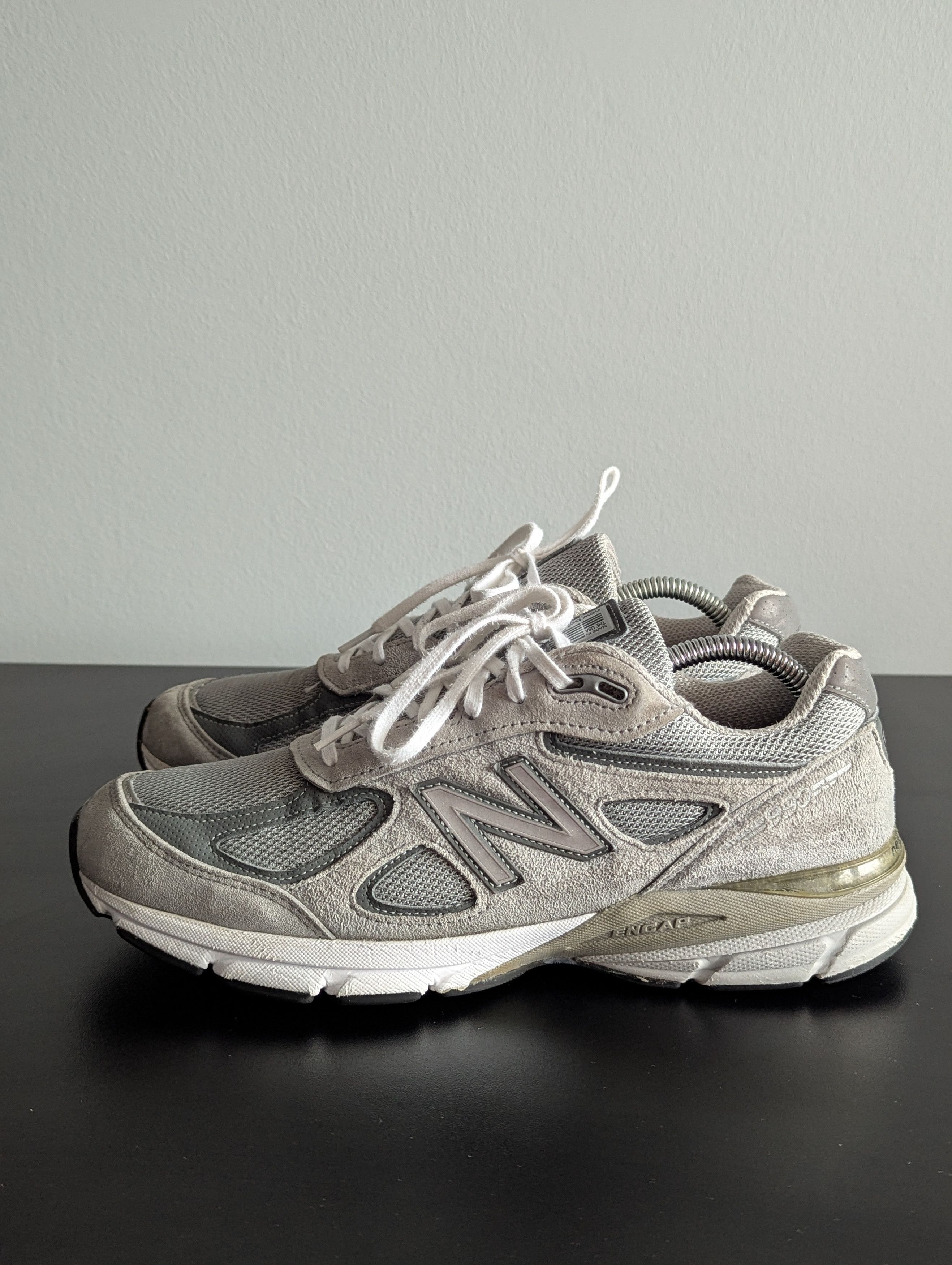 New Balance New Balance 990v4 Made In USA Silver Grey Black 990 993 Size US 9.5 / EU 42-43 - 1 Thumbnail