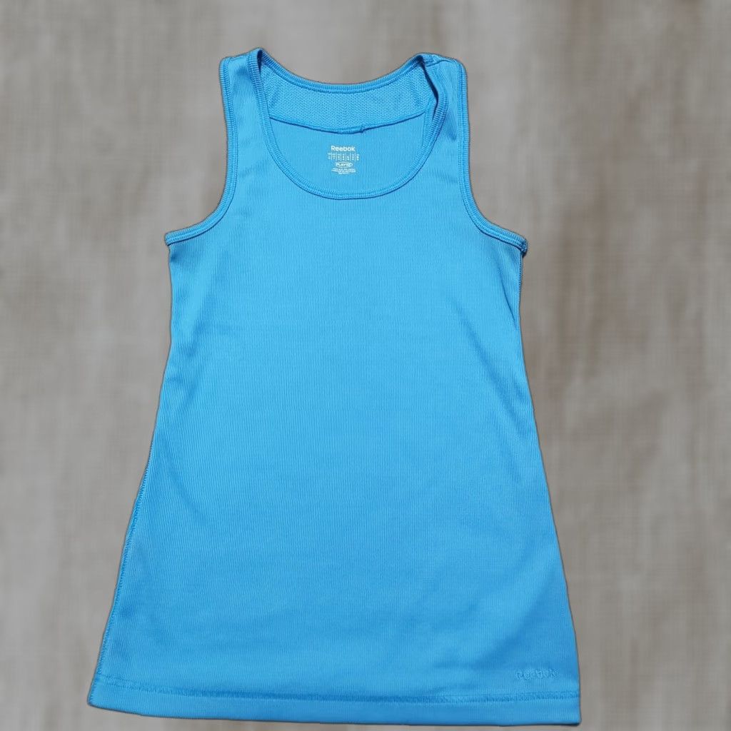 Reebok REEBOK Solid Blue Speed Wick Racerback Tank Top Shirt Adult Women's M Medium Size M / US 6-8 / IT 42-44 - 1 Thumbnail