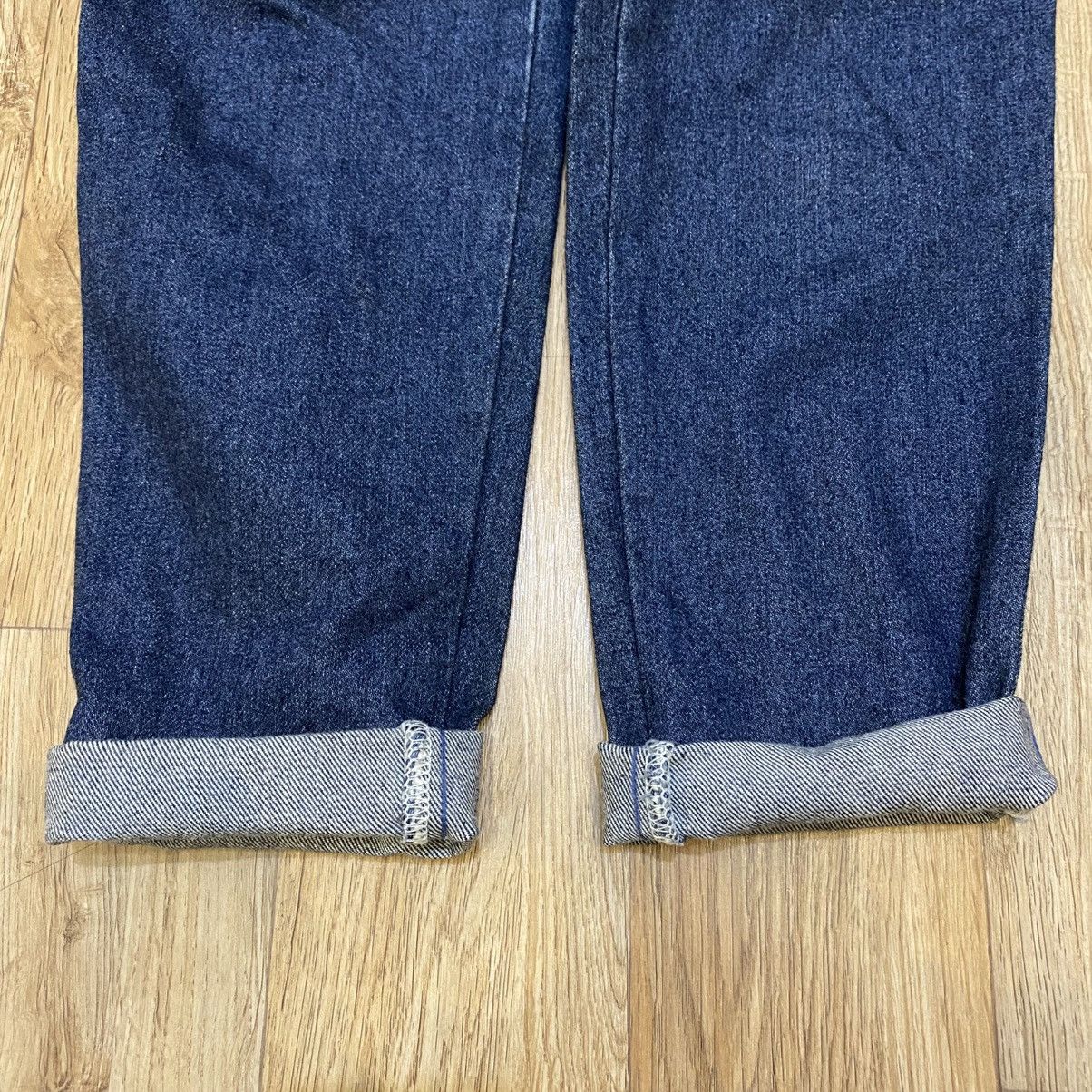 Indigo 2000s Machpee Indigo Blue Japan Style Slim Fit Denim Pants Size US 26 / EU 42 - 6 Thumbnail