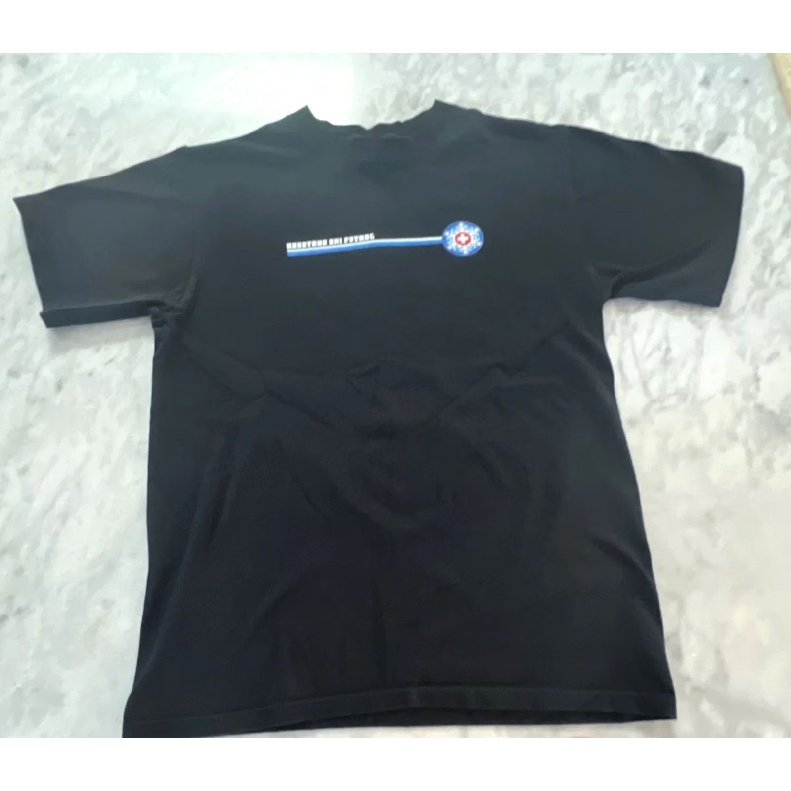 Anvil Keystone Ski Patrol supporter T Shirt Men’s M Black Graphics Double Sided Anvil Shirt Size US M / EU 48-50 / 2 - 3 Thumbnail
