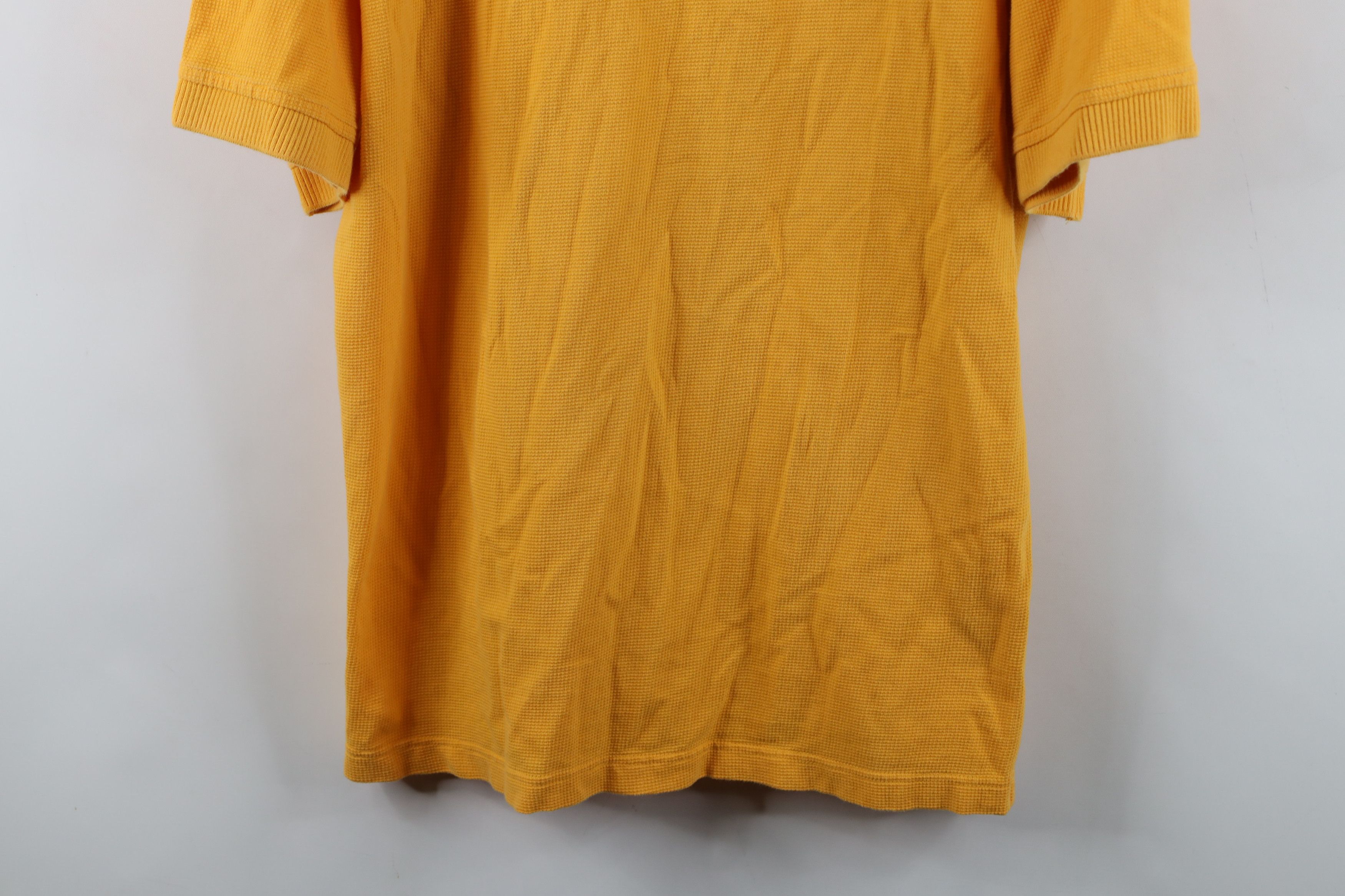 Vintage Vintage 90s University of Michigan Thermal Knit Golf Polo Size US M / EU 48-50 / 2 - 3 Thumbnail
