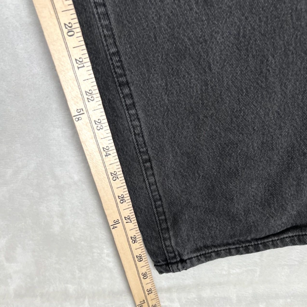 Empyre Empyre Women's 3 Black Carpenter Denim Jeans Workwear Pants Size 26" / US 2 / IT 38 - 3 Thumbnail