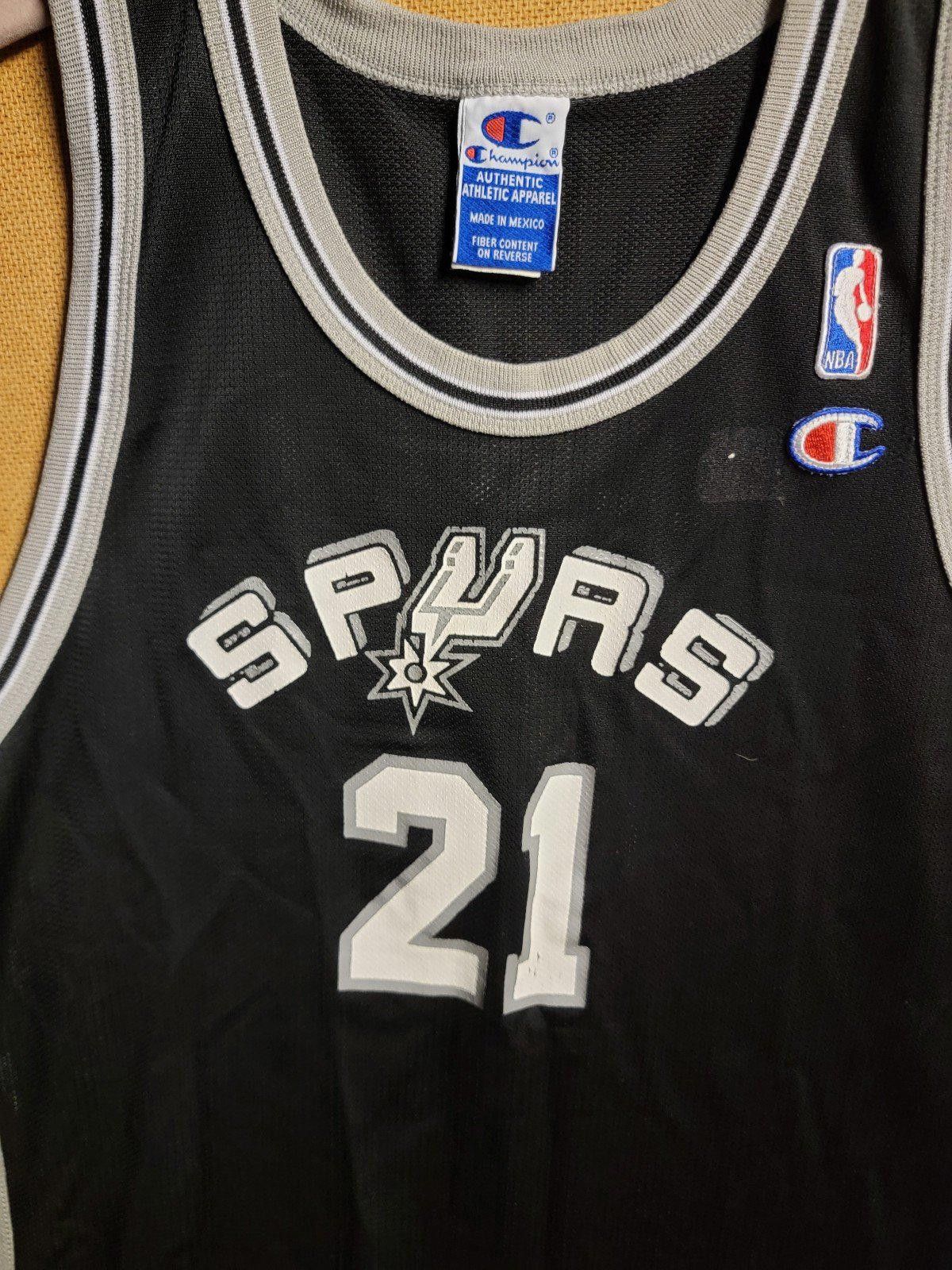 Champion VTG Champion San Antonio Spurs Tim Duncan Jersey Youth XL Size US S / EU 44-46 / 1 - 2 Thumbnail