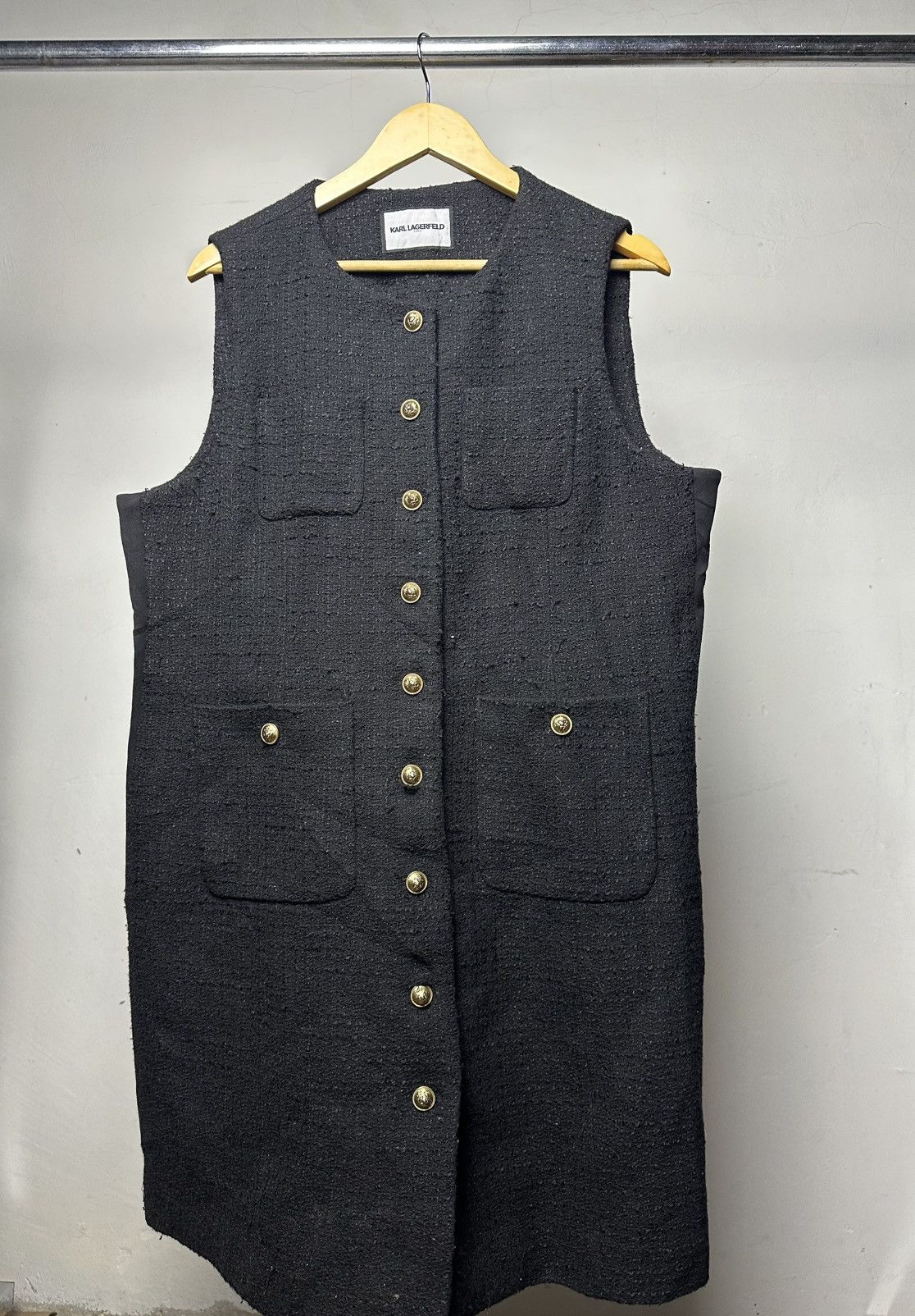 Karl Lagerfeld Karl Lagerfield Paris Vest Size L / US 10 / IT 46 - 1 Thumbnail