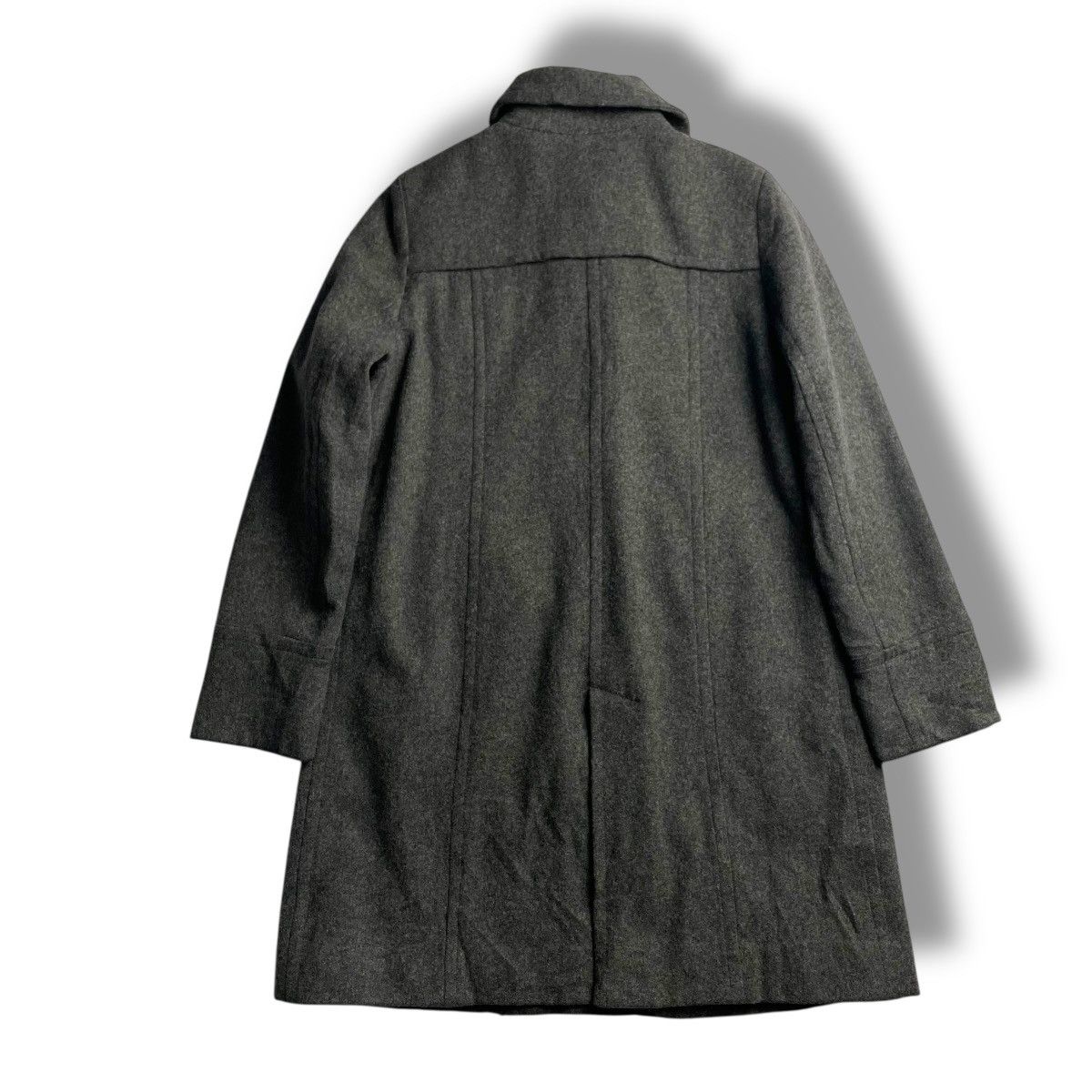Mackintosh MACKINTOSH PHILOSOPHY BUTTON UP WOOL LONG COAT Size M / US 6-8 / IT 42-44 - 2 Thumbnail