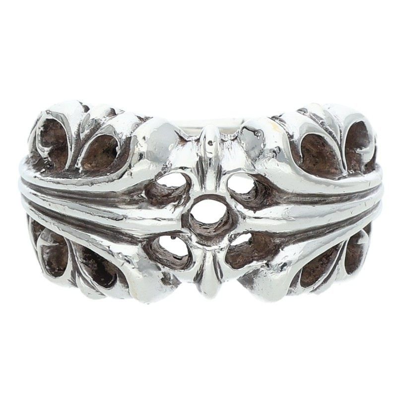 Chrome Hearts Chrome Hearts K&T Silver Ring | Grailed