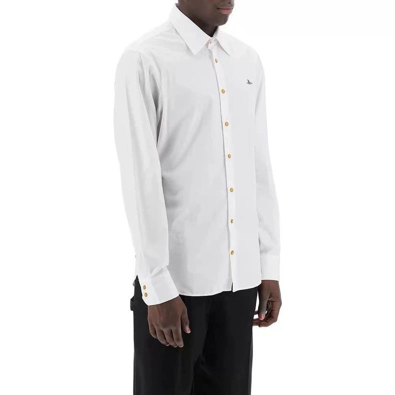 Vivienne Westwood Vivienne Westwood Men's long sleeve white shirt Size US M / EU 48-50 / 2 - 1 Thumbnail