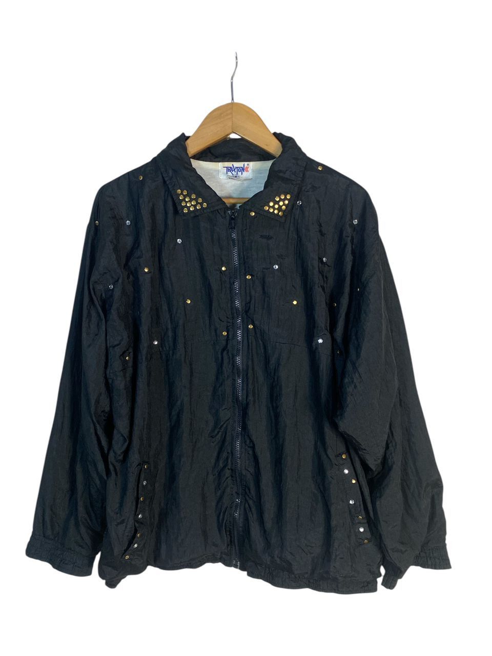 Other × Vintage Unisex🔥traxton zipper Bomber jacket Size L / US 10 / IT 46 - 1 Thumbnail