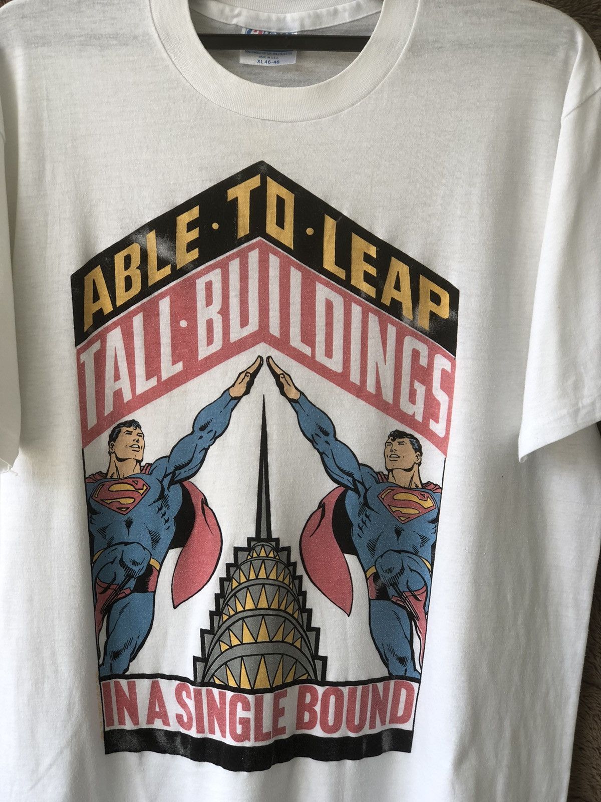 Vintage Vintage 80s SUPERMAN Tee Size US L / EU 52-54 / 3 - 2 Thumbnail