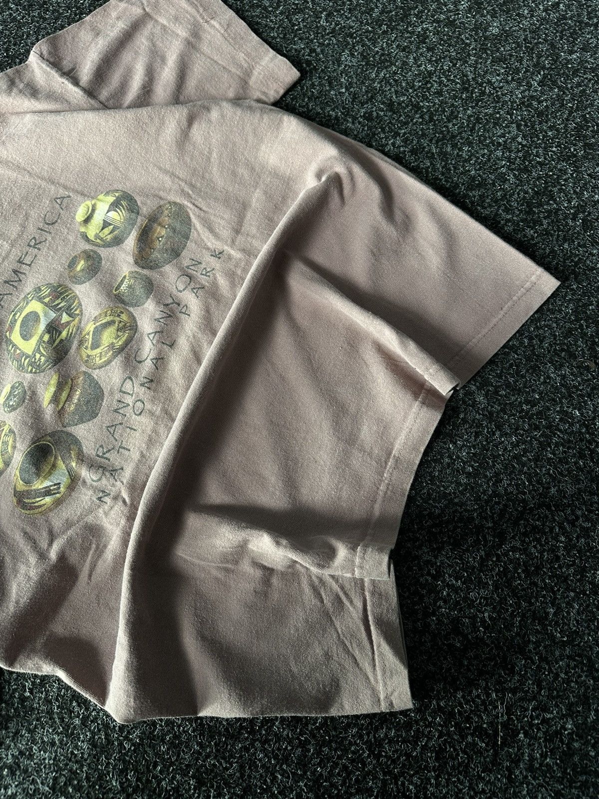 Vintage 🚨Crazy Vintage 90s Grand Canyon Nature Graphic Tee! Size US M / EU 48-50 / 2 - 5 Thumbnail
