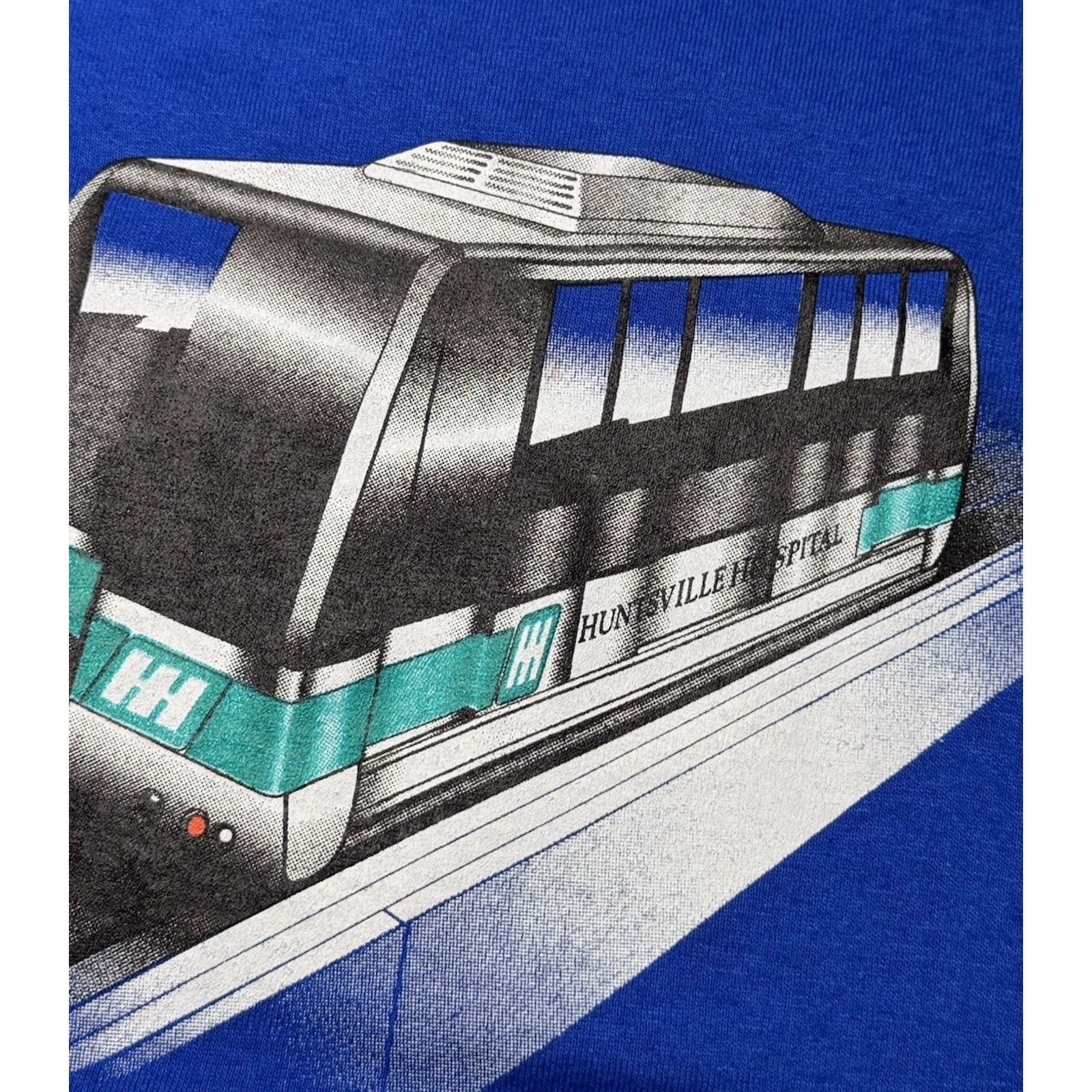 Hanes Vintage Huntsville Hospital Tram System Shirt Alabama XXL Size US XXL / EU 58 / 5 - 6 Thumbnail