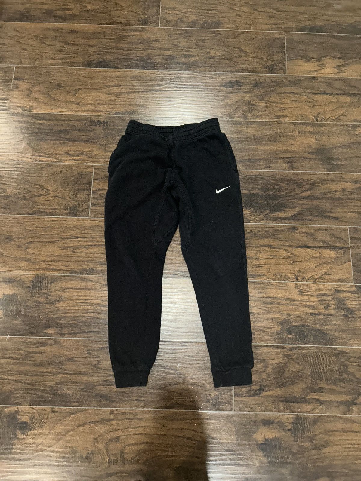Nike black nike fleece tech jogger sweatpants Size US 26 / EU 42 - 1 Thumbnail
