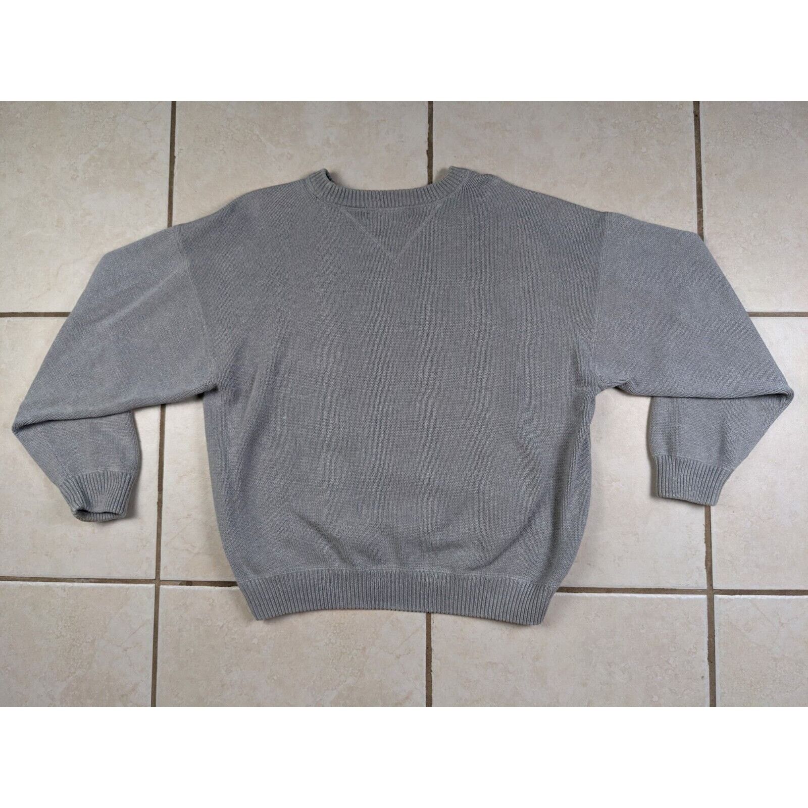 Eddie Bauer Vtg Eddie Bauer Sweater Men XL Gray Crew Neck Heavy Cotton Size US XL / EU 56 / 4 - 10 Thumbnail