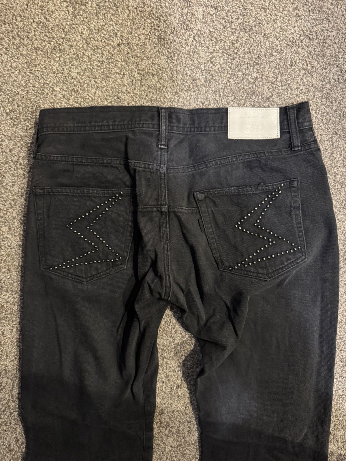 Undercover Undercover SS09 Neoboy “Poem” Denim BLACK Size US 34 / EU 50 - 4 Thumbnail