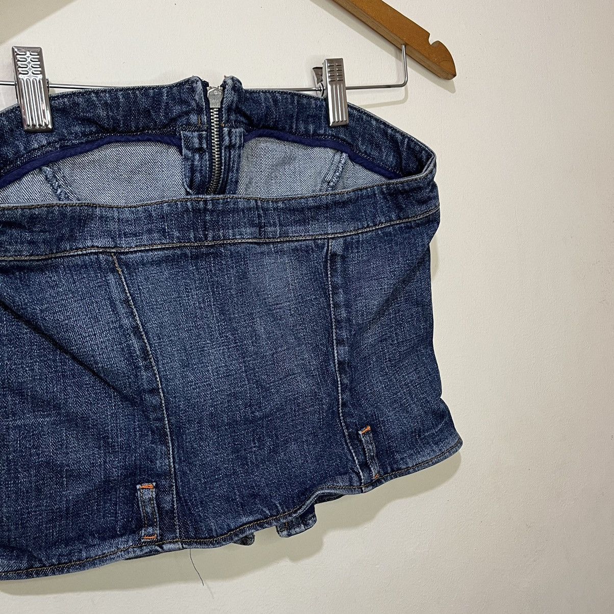 Walter Van Beirendonck W&LT Walter Van Beirendonck Strapless Denim Bustier Corset Size XS / US 0-2 / IT 36-38 - 9 Thumbnail