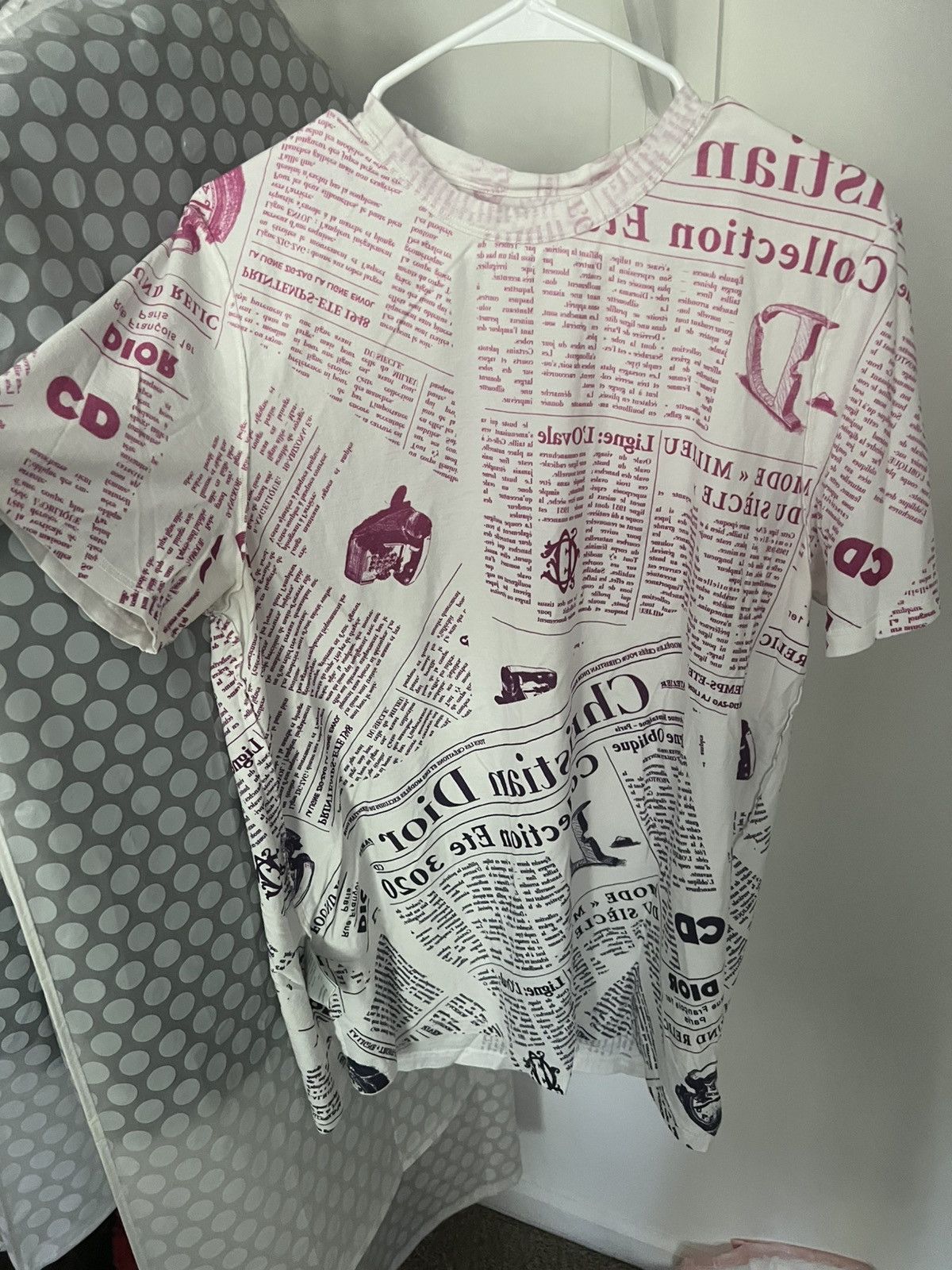 Dior Dior newspaper T shirt Size US L / EU 52-54 / 3 - 1 Thumbnail