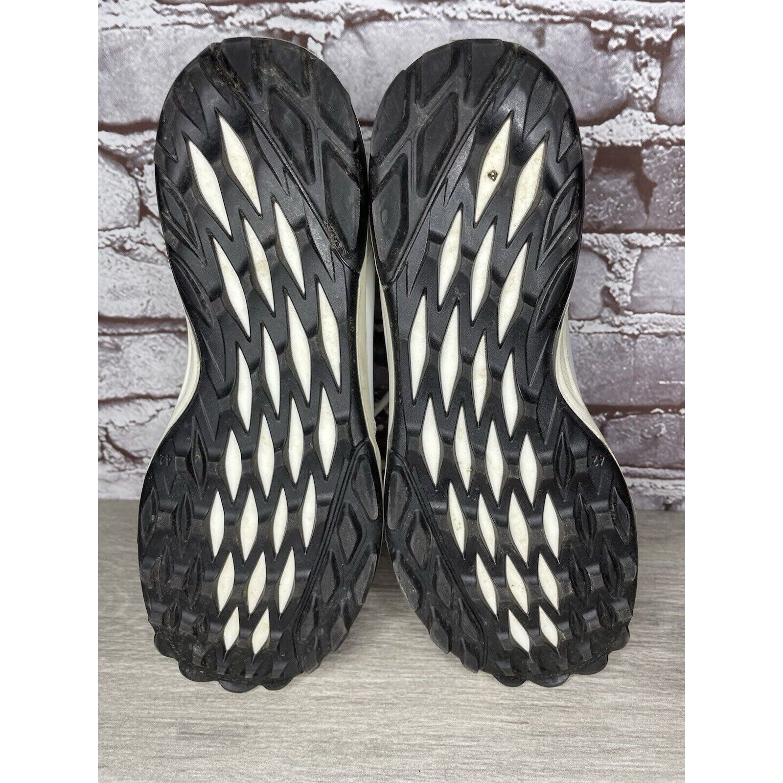 Ecco ECCO White Leather Lace Up Casual Spikeless Golf Shoes Men S Size US 9 / EU 42 - 13 Thumbnail