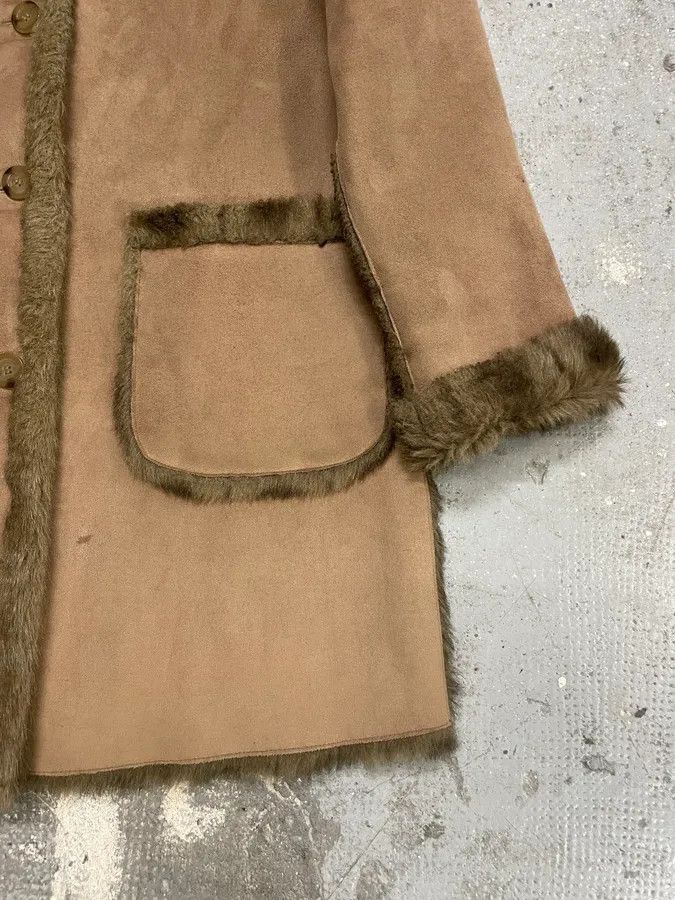 Balmain 1990s Balmain Faux Fur Reversible Jacket Size S / US 4 / IT 40 - 6 Thumbnail