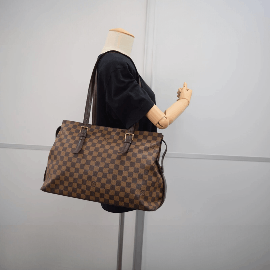 Louis Vuitton Louis Vuitton Chelsea Shoulder Bag Damier Ebene N51119 Size ONE SIZE - 1 Thumbnail