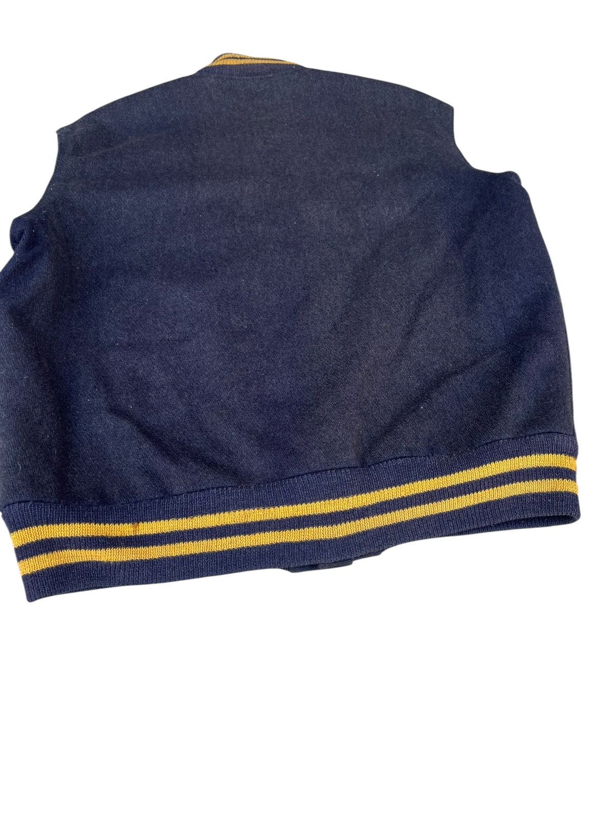 Golden Bear 70s Golden Bear Distressed Bomber Varsity Jacket Size US L / EU 52-54 / 3 - 17 Thumbnail