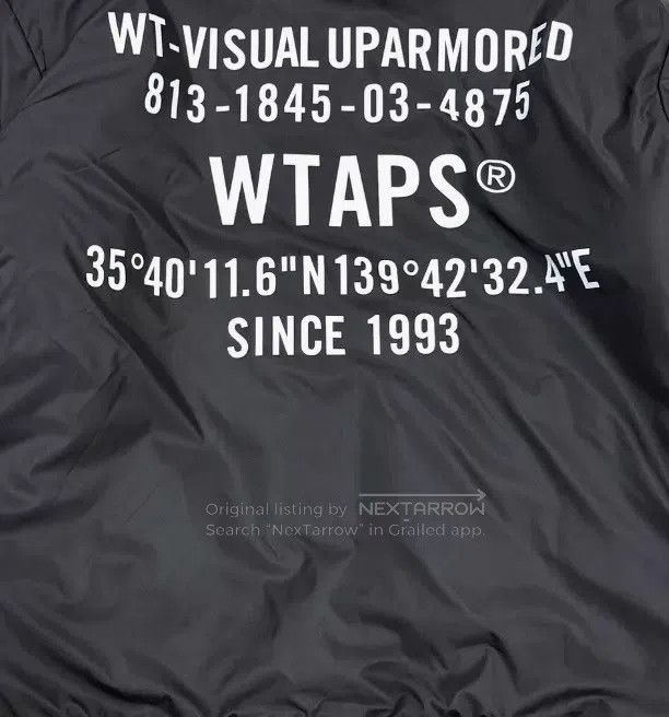 Wtaps Wtaps Faux Fur Reversible Jacket, Wearable on Both Sides Size US L / EU 52-54 / 3 - 8 Thumbnail