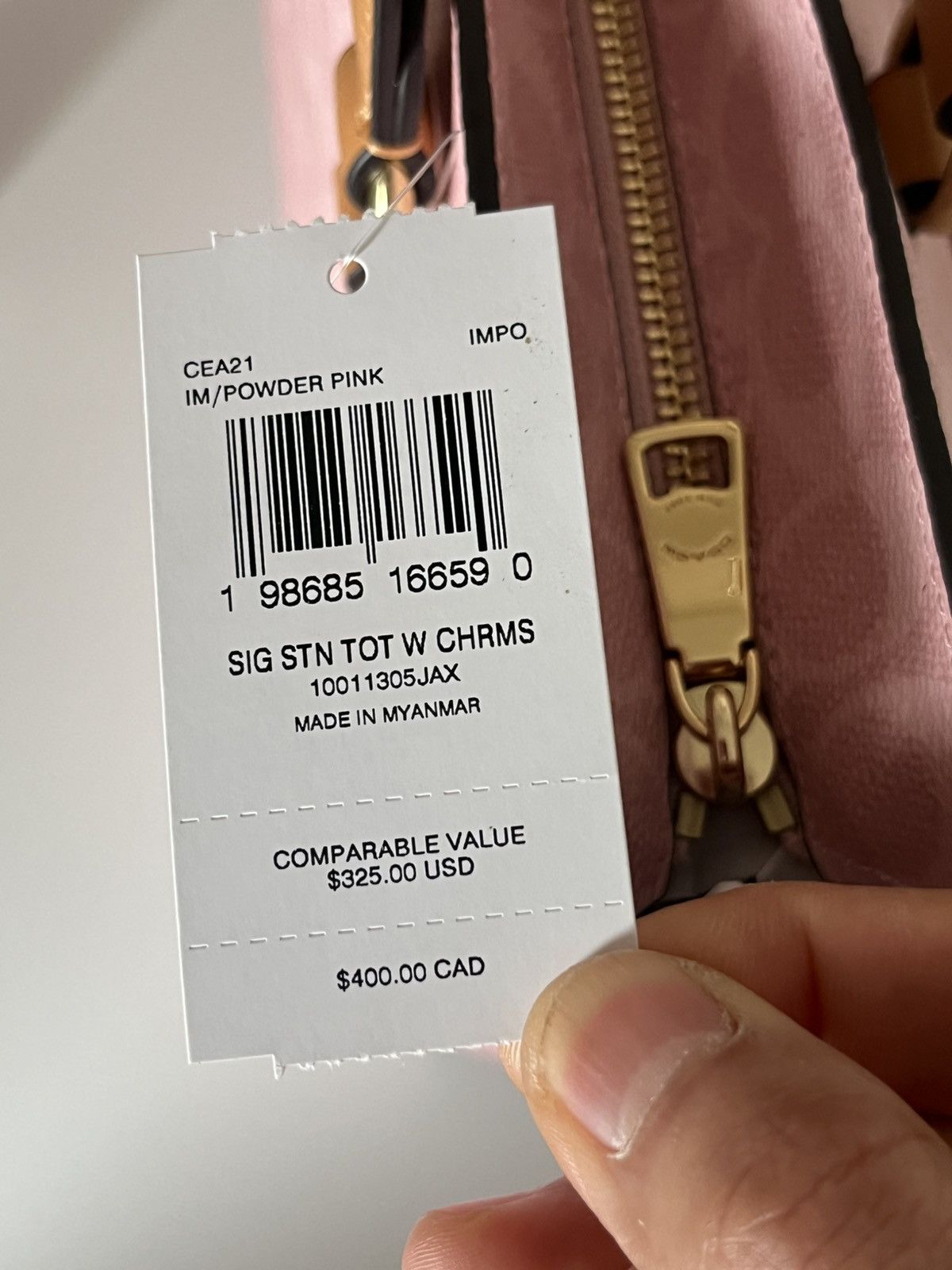 Coach Coach Station Tote In Signature Canvas Size ONE SIZE - 5 Thumbnail