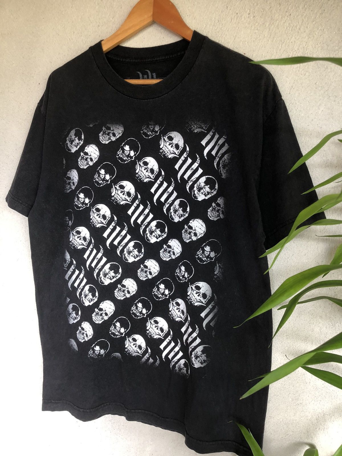 Affliction × Vintage Vintage Y2K Hart & Huntington Skulls Design Tee Size US L / EU 52-54 / 3 - 3 Thumbnail