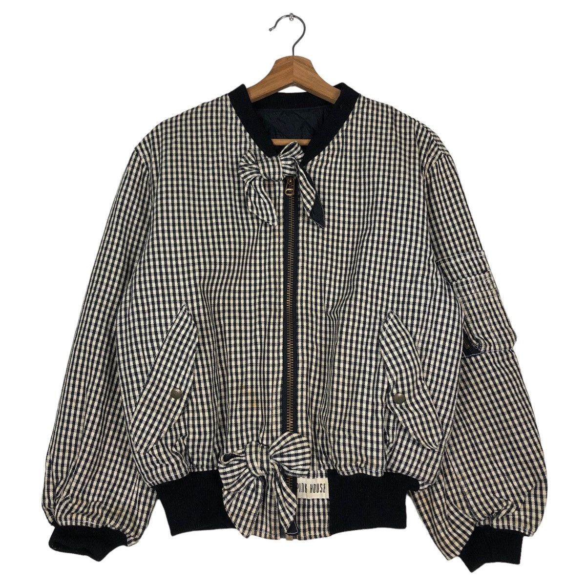Hysteric Glamour 🔥Punk Design Bomber Jacket Bondage Parachute Pink House Size US M / EU 48-50 / 2 - 1 Thumbnail