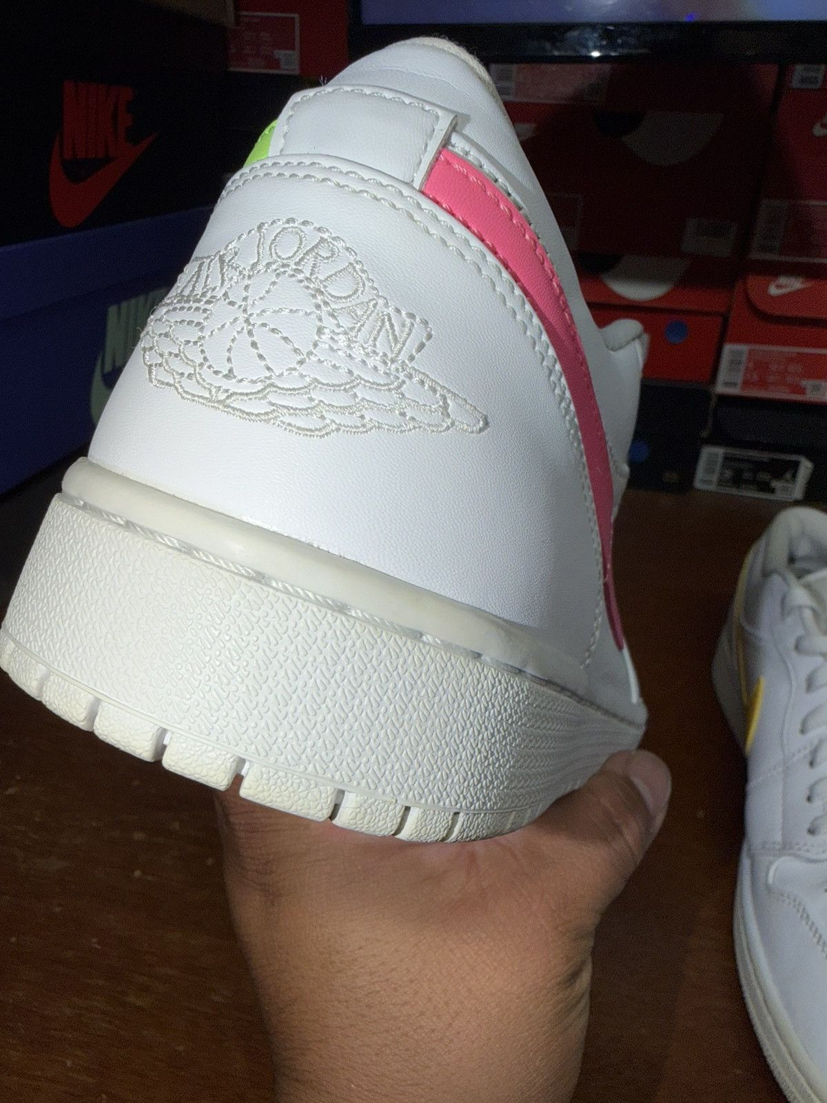 Nike Air Jordan 1 Low White Multi-Color size 13 Size US 13 / EU 46 - 11 Thumbnail