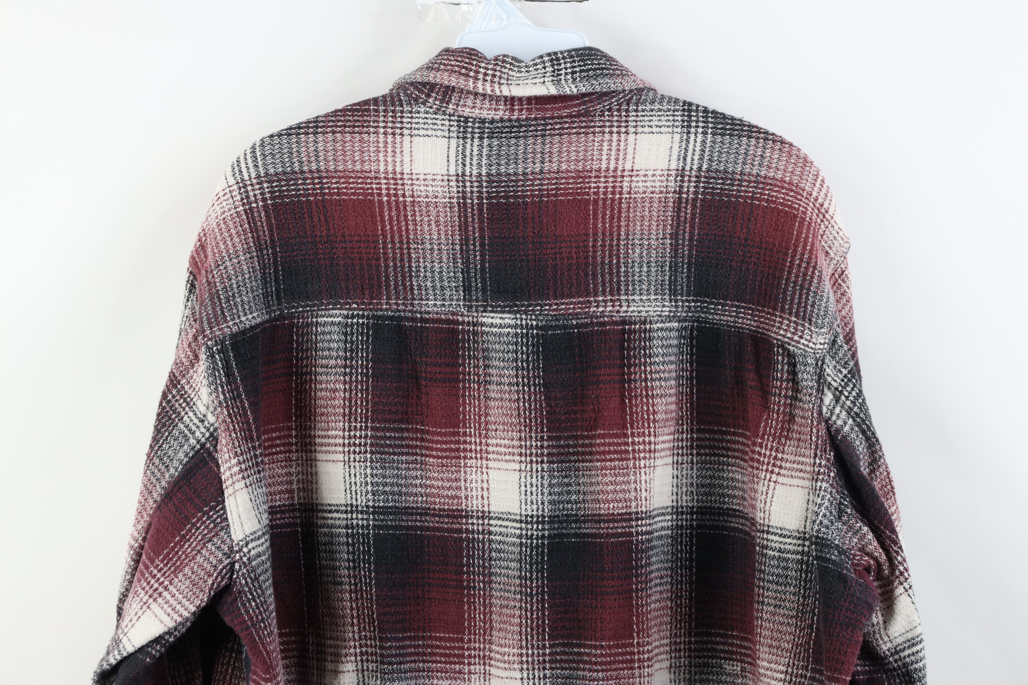 Levi's Vintage 90s Levis Heavyweight Flannel Button Shirt Plaid Size US L / EU 52-54 / 3 - 12 Thumbnail