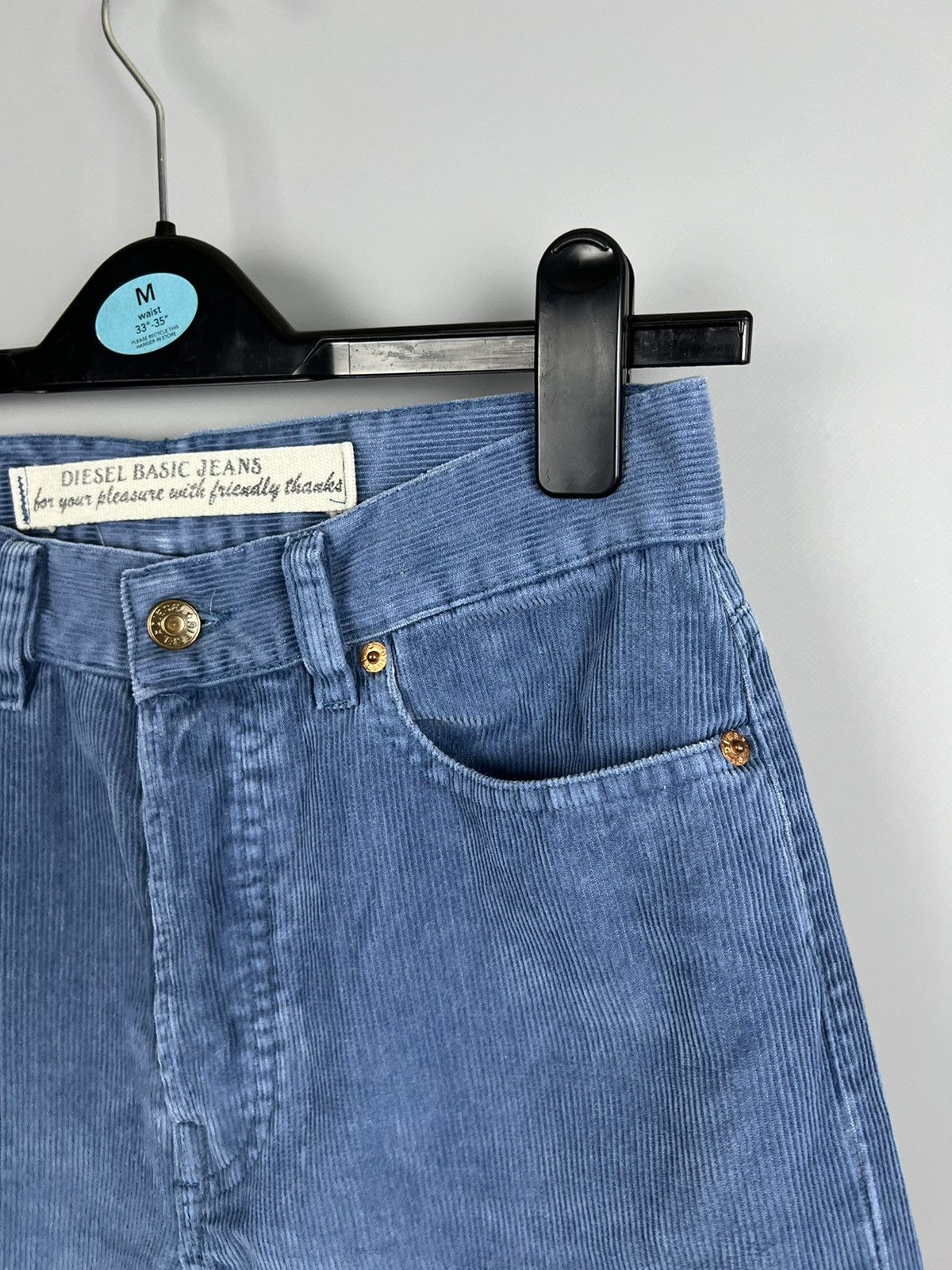 Diesel W28 Vintage Diesel Corduroy Pants Y2k Size 28" / US 6 / IT 42 - 8 Thumbnail