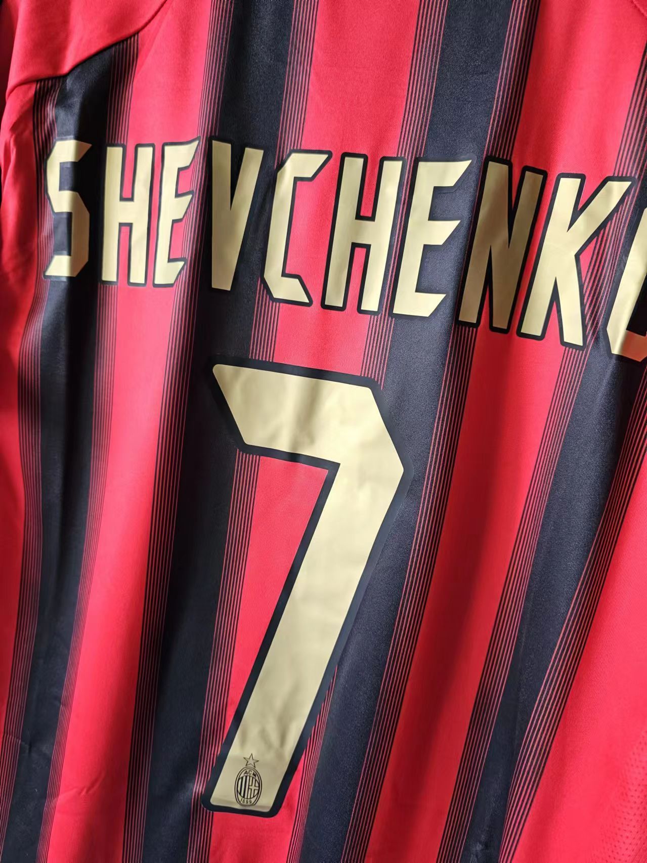 Other 2004 05 AC Milan #7 Shevchenko Jersey M Size US M / EU 48-50 / 2 - 4 Thumbnail