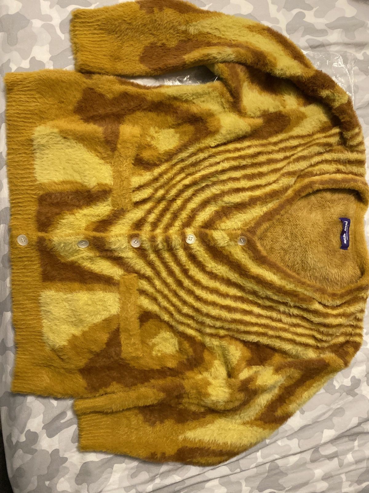 Fucking Awesome Fucking Awesome Acid Hairy cardigan | Grailed