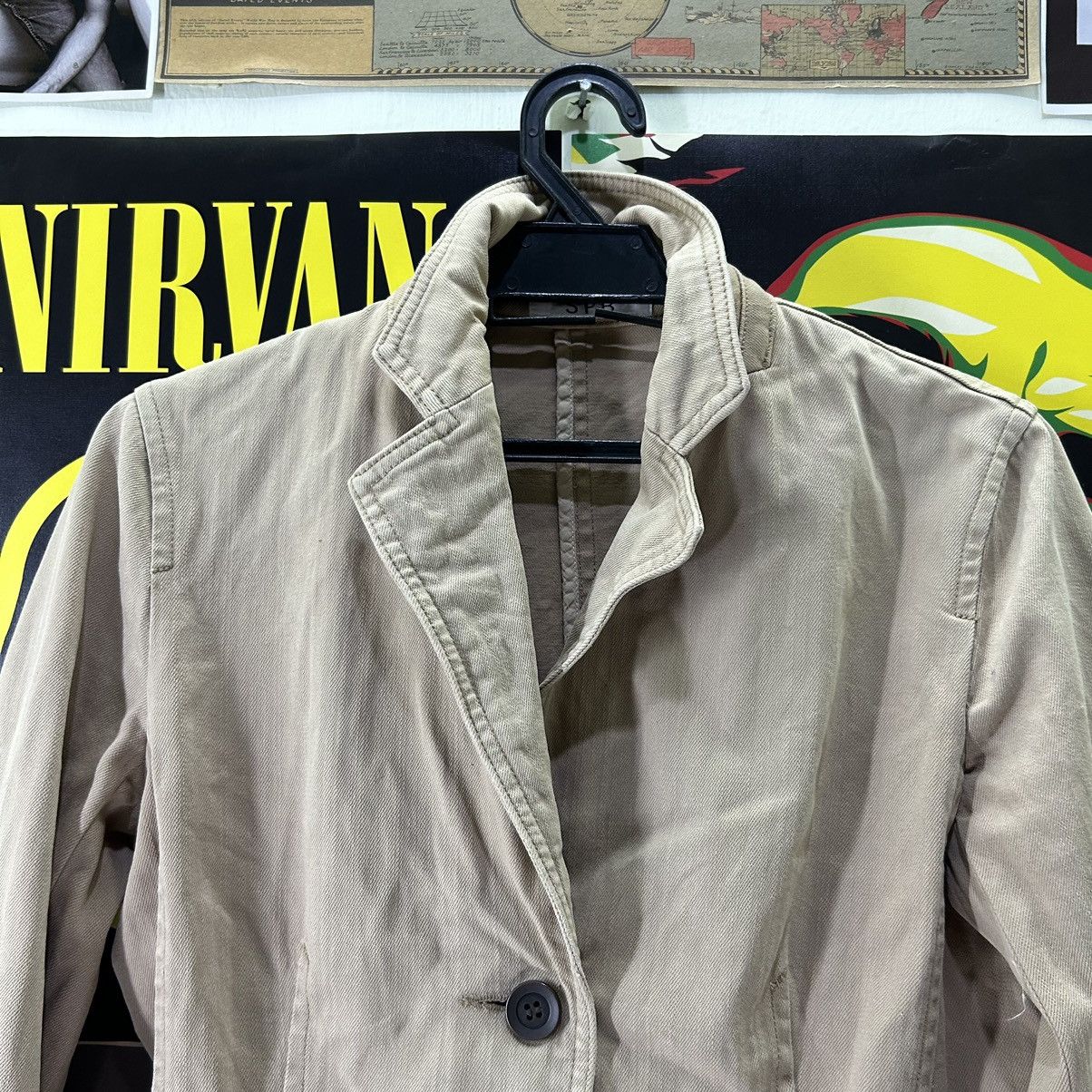Vintage Vintage SPB Denim Coat Size L / US 10 / IT 46 - 2 Thumbnail