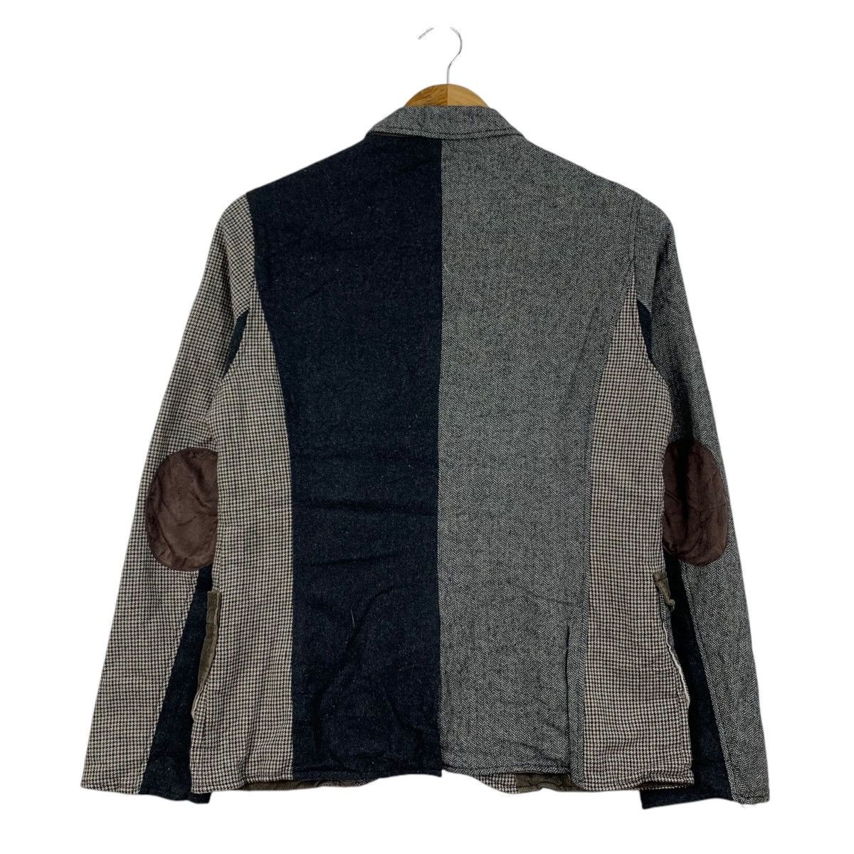 Japanese Brand CALINEr Japanese Brand Patchwork Style Button Up Coat Jacket Size US S / EU 44-46 / 1 - 2 Thumbnail