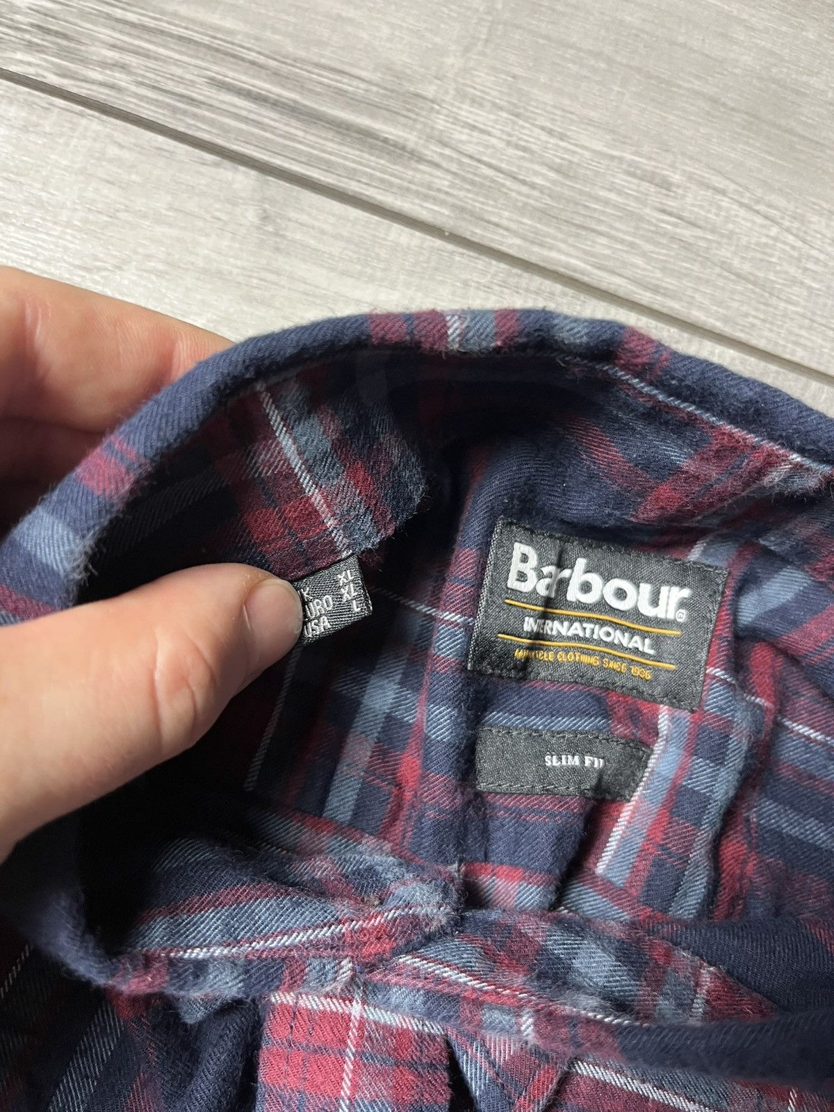 Barbour Barbour International shirt nova check basic size Large Size US L / EU 52-54 / 3 - 4 Thumbnail