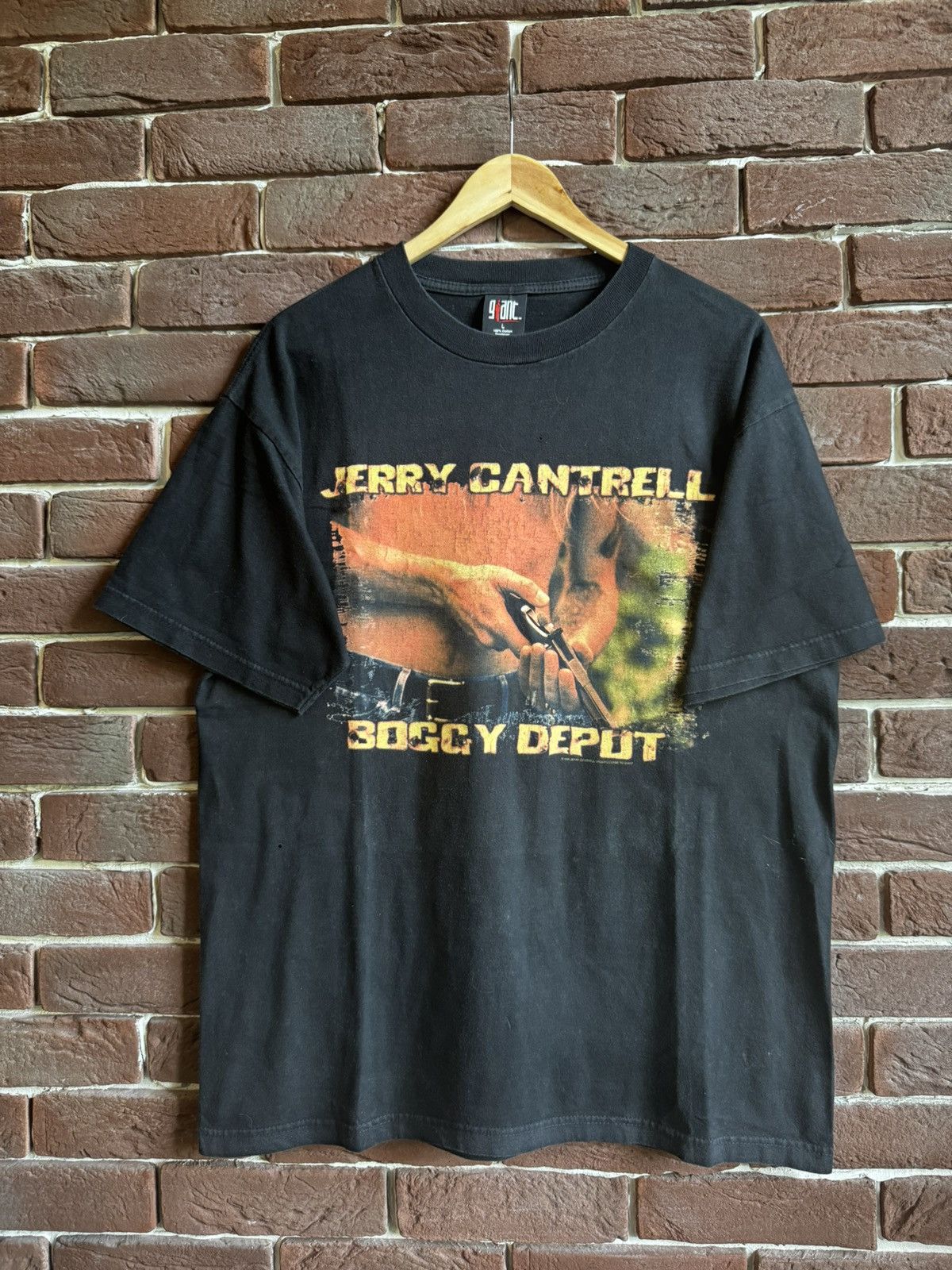 Band Tees Vintage 1998 Giant Jerry Cantrell Dickeye Grunge Band Tee L Size US L / EU 52-54 / 3 - 1 Thumbnail