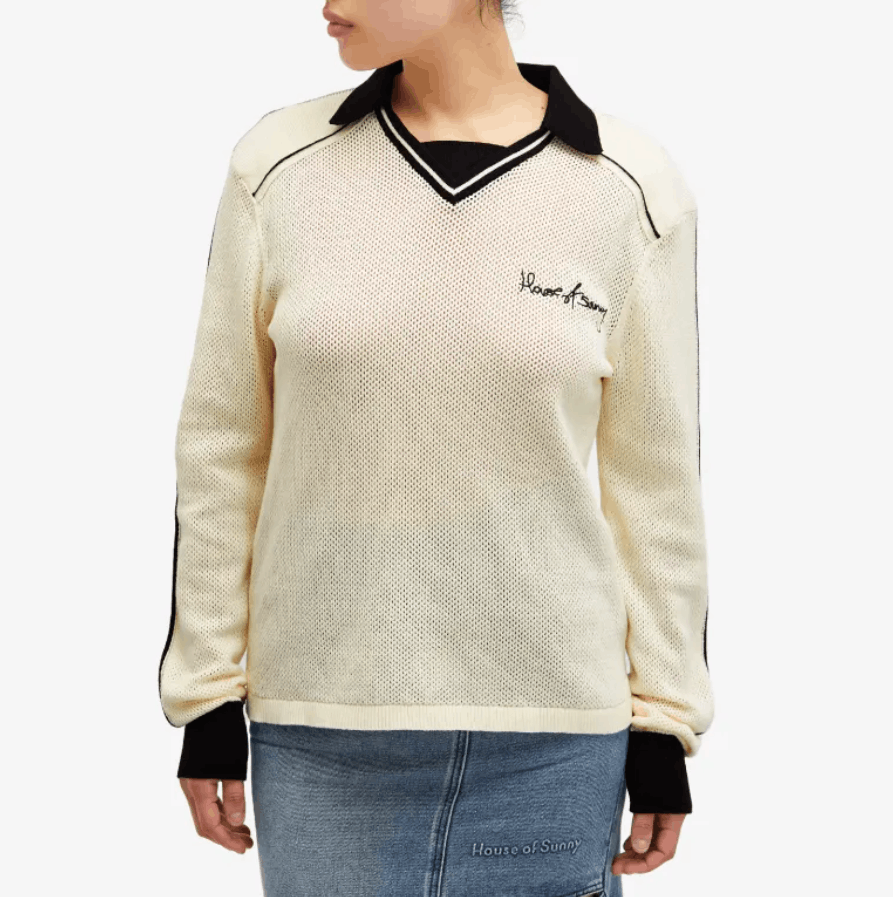 House of Sunny BNWT SS25 HOUSE OF SUNNY KEEPERS KNIT SWEATER M Size US M / EU 48-50 / 2 - 10 Thumbnail
