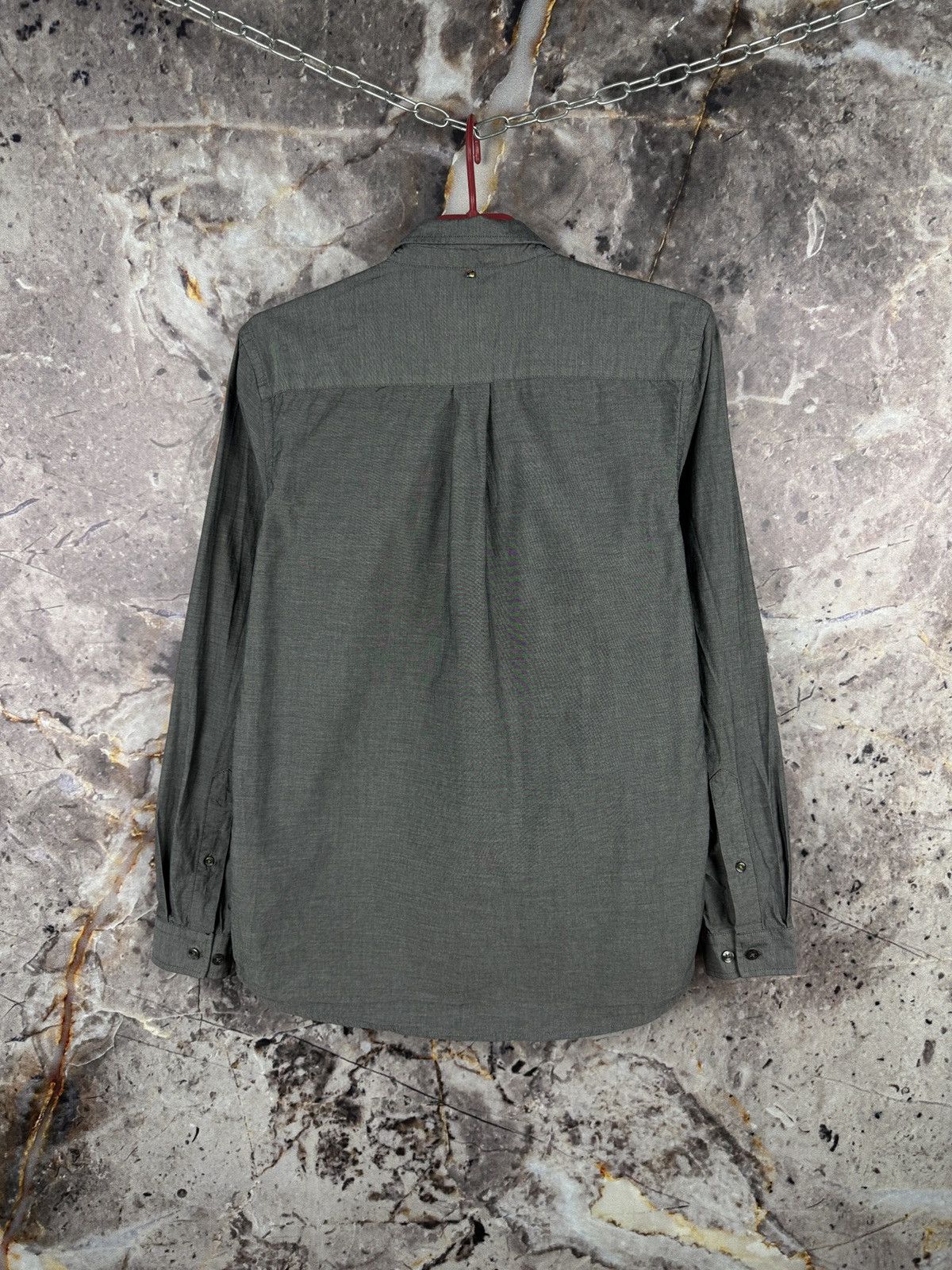 Pretty Green Men’s Pretty Green Shirt Button Up Long Sleeve Streetwear Size US S / EU 44-46 / 1 - 11 Thumbnail