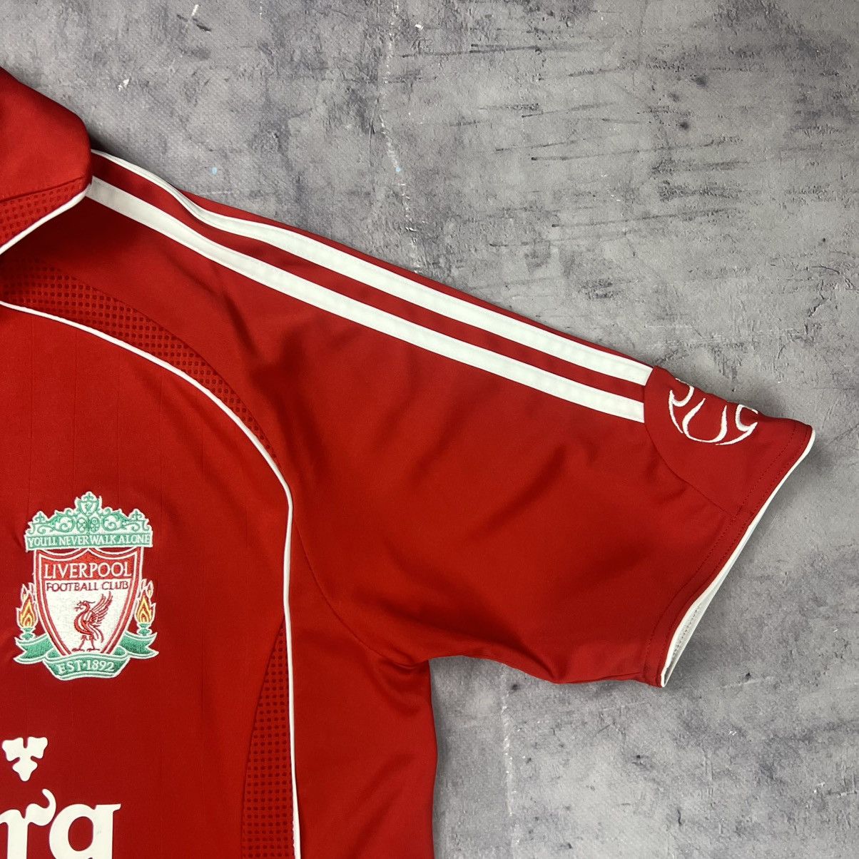 Adidas Rare! Sissoko 22 Liverpool Adidas Soccer Jersey Shirt 00s Size US S / EU 44-46 / 1 - 17 Thumbnail