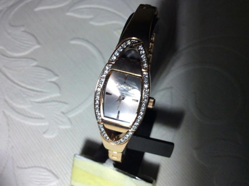 Designer Accurist ladies rose gold stainless steel watch Size ONE SIZE - 8 Thumbnail